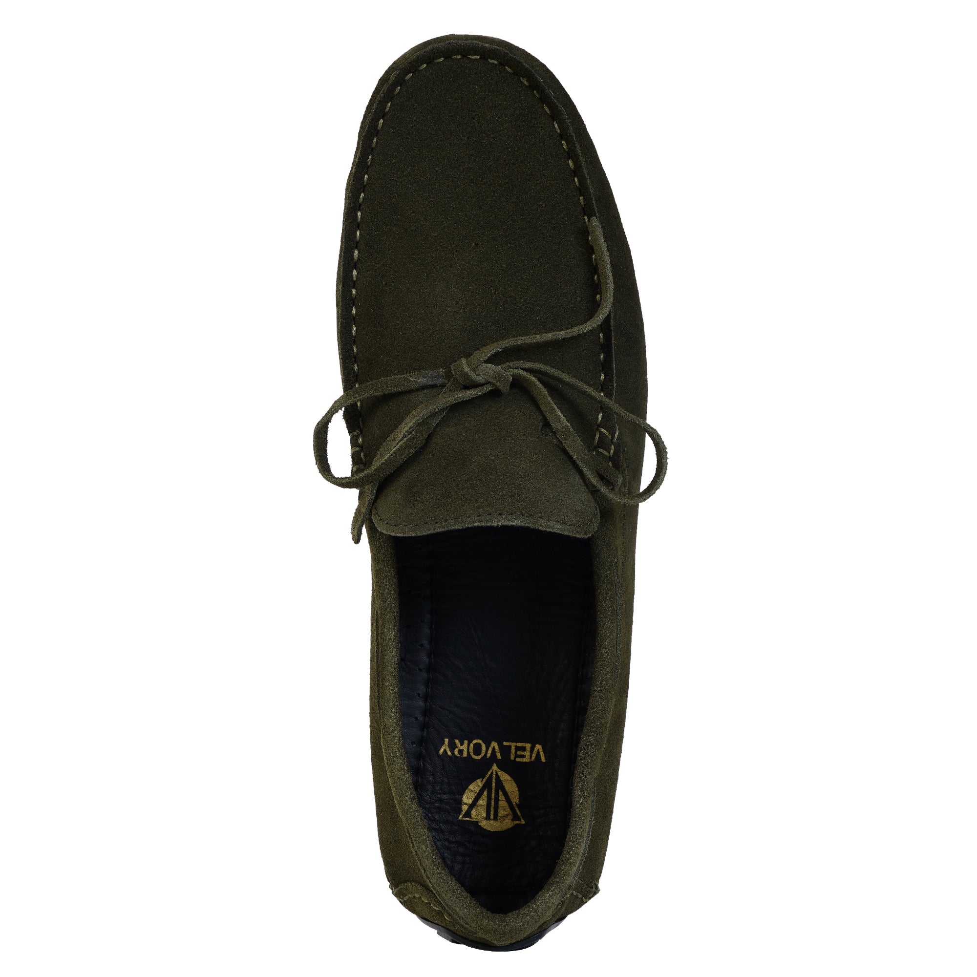 Olive suede shoes (test)