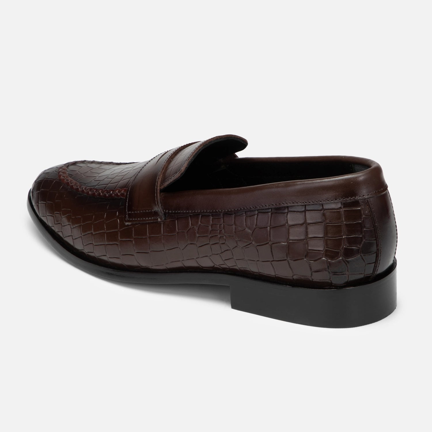 Virtuoso: Croco Slip-on