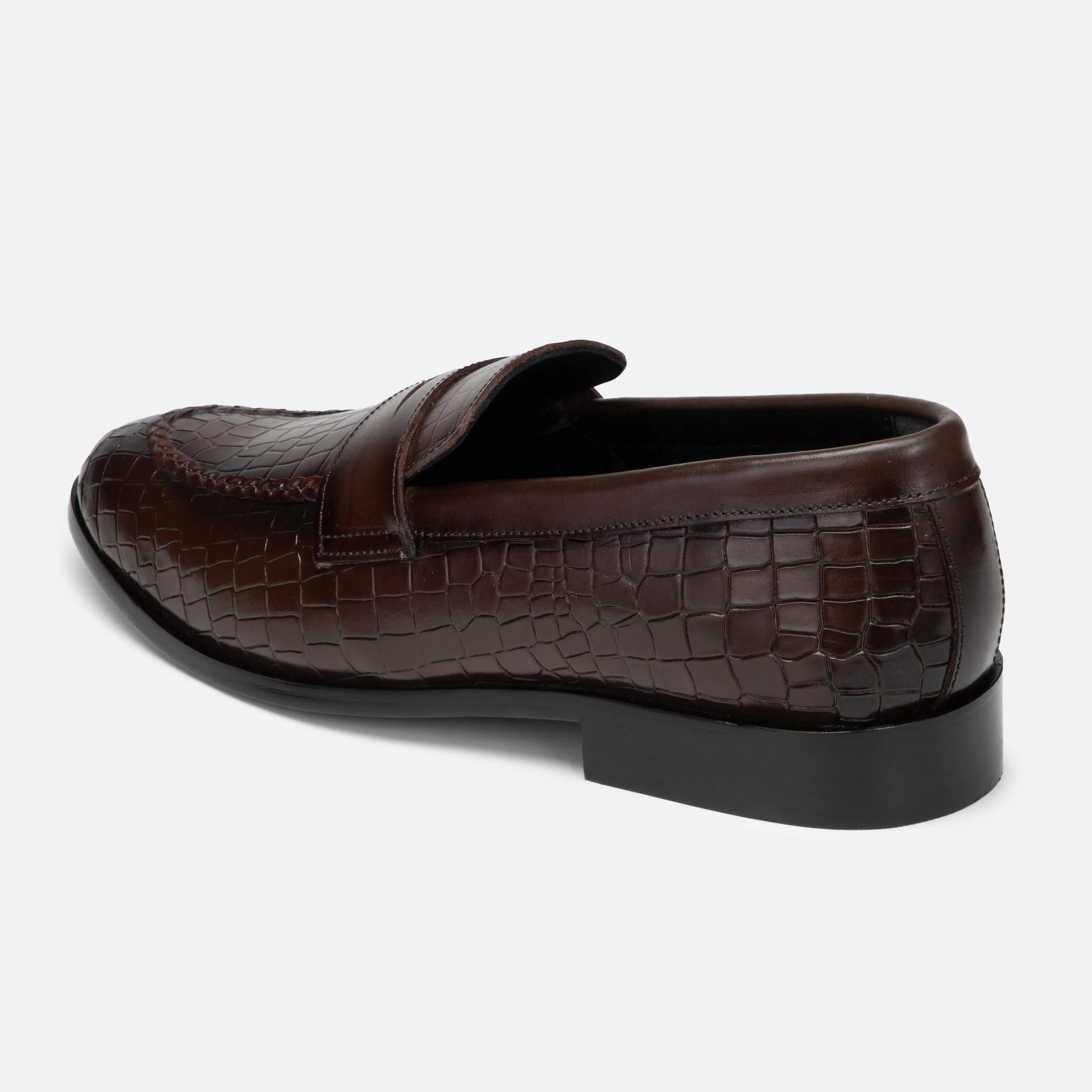 Virtuoso: Croco Slip-on