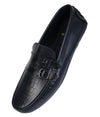 Coal black leather shoes (test)