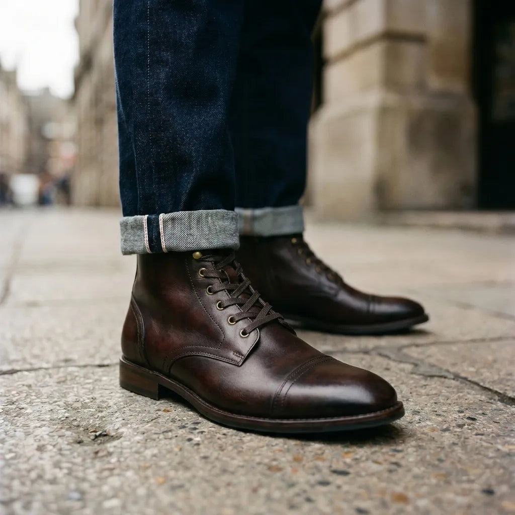 Charles: Semi Goodyear Welted Boot