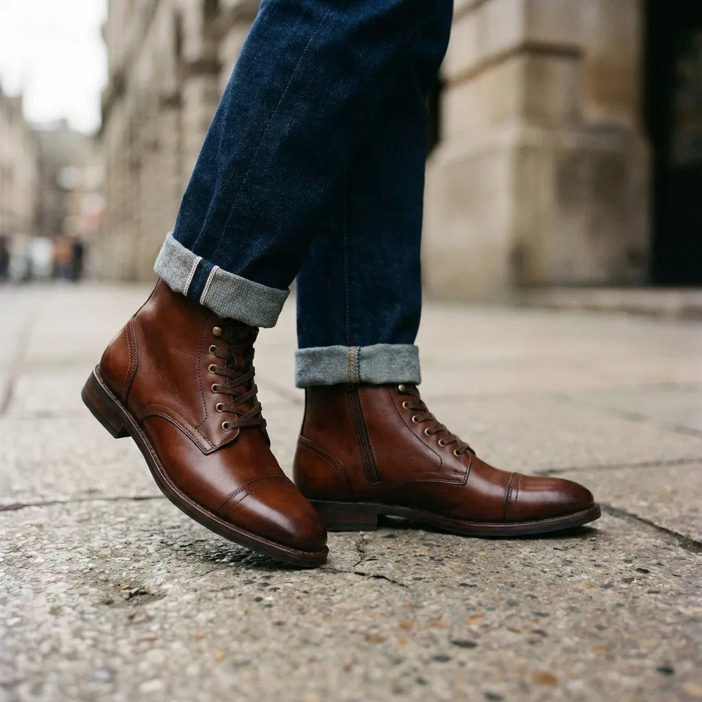 Charles: Semi Goodyear Welted Boot