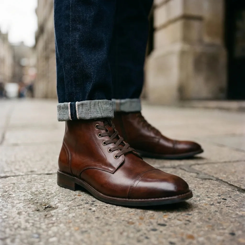 Charles: Semi Goodyear Welted Boot