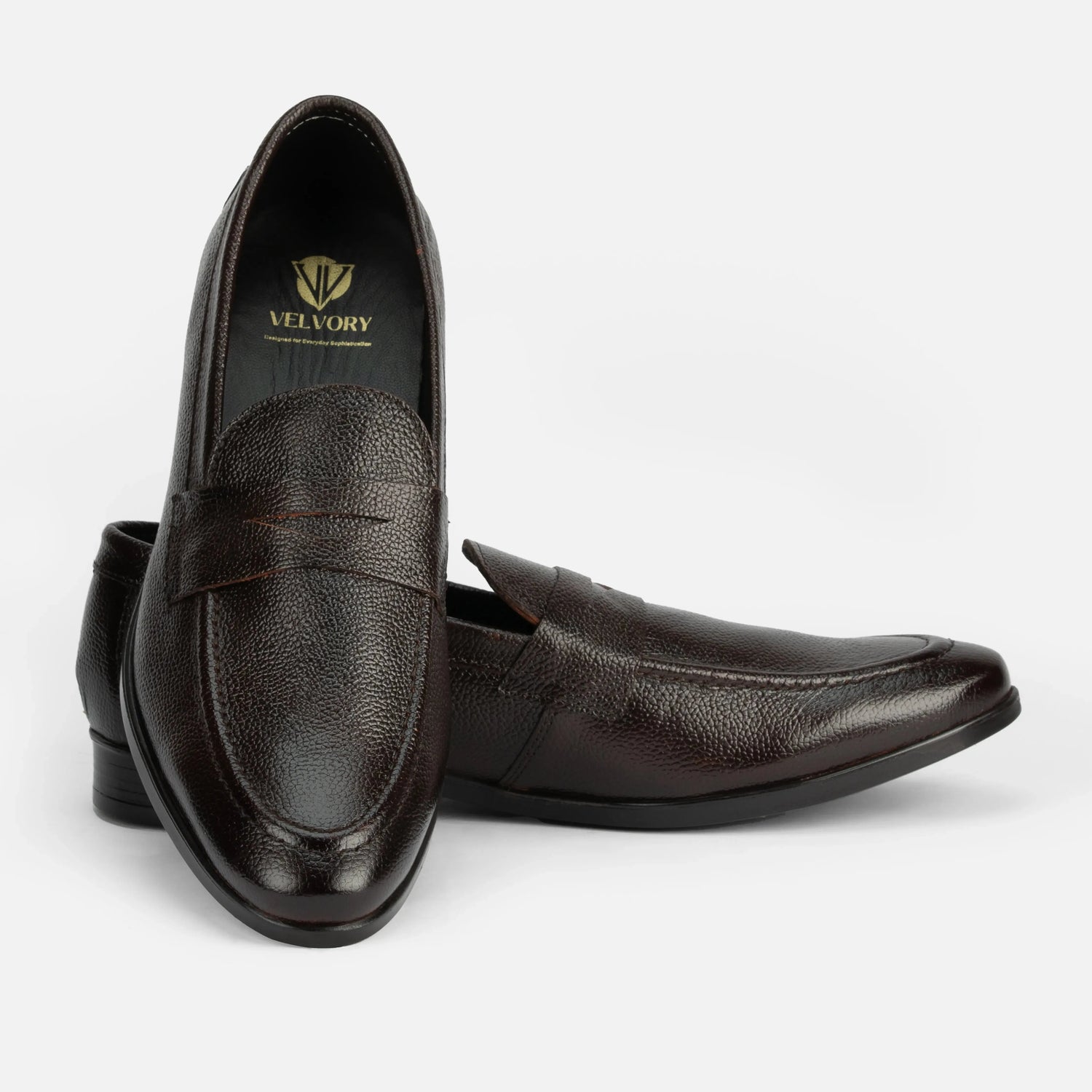 Viscount: Penny Slip On slip-on detail view 8 – VELVORY men's footwear India