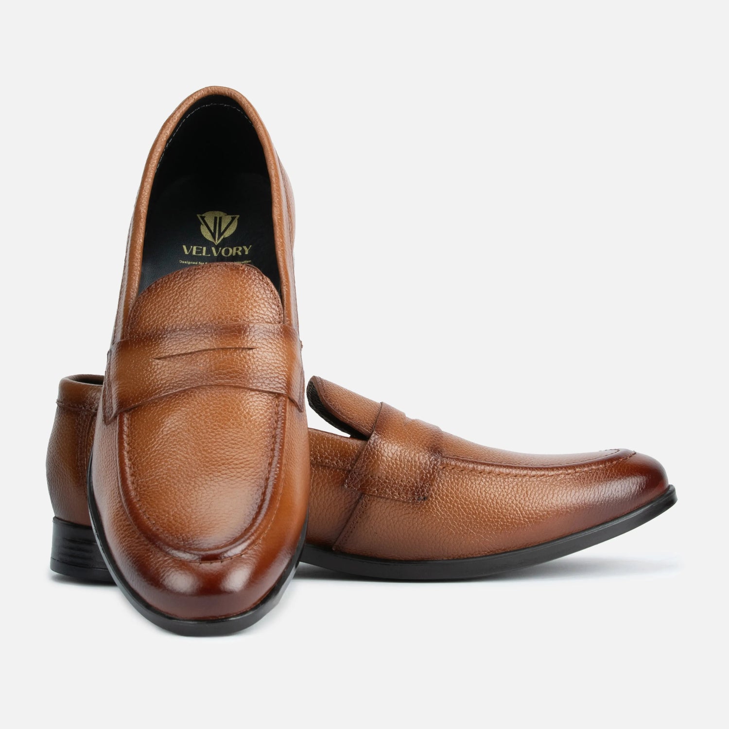 Viscount: Penny Slip On slip-on detail view 9 – VELVORY men's footwear India