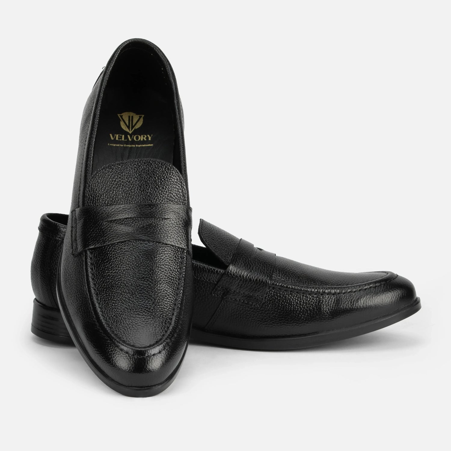 Viscount: Penny Slip On slip-on rubber sole – VELVORY durable men's footwear India