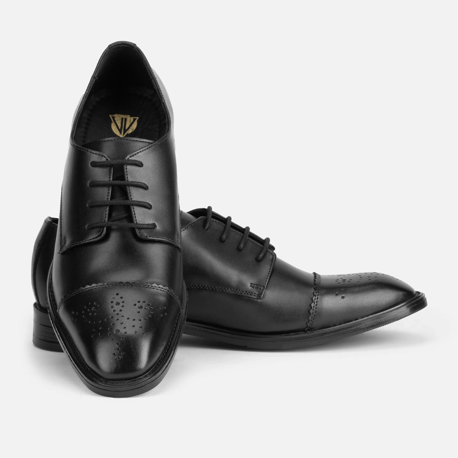 Chamberlain: Cap Toe Derby oxford stitching detail – VELVORY handcrafted men's leather shoes