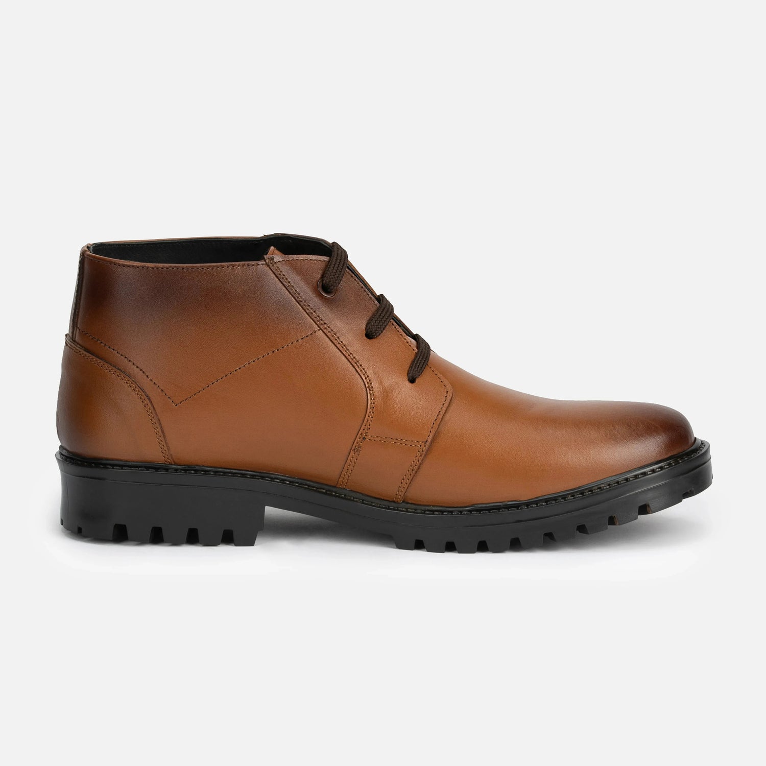 Livingstone: Chukka Boot boot side view – VELVORY premium leather men's footwear