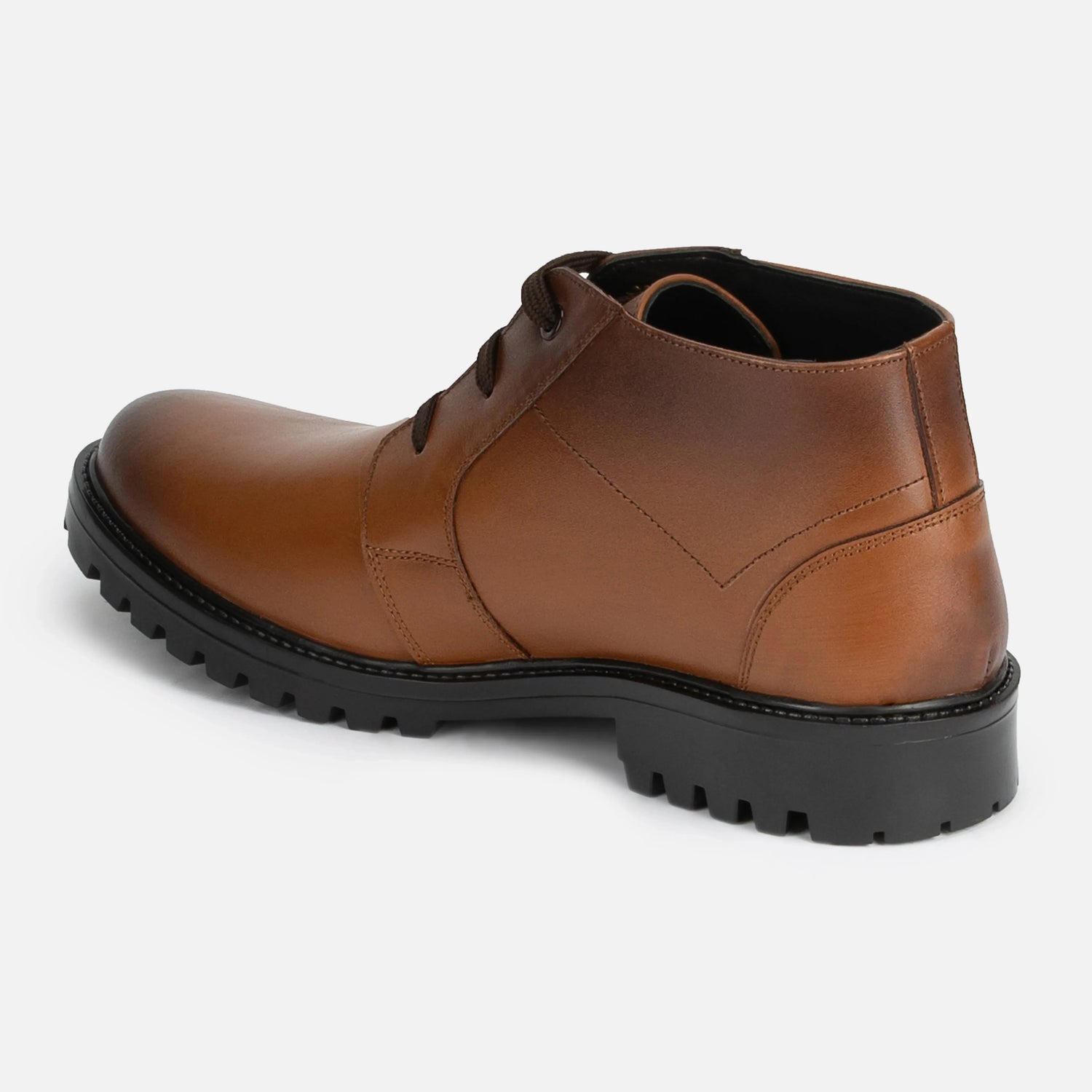 Livingstone: Chukka Boot boot rear view – VELVORY leather men's boot boots India