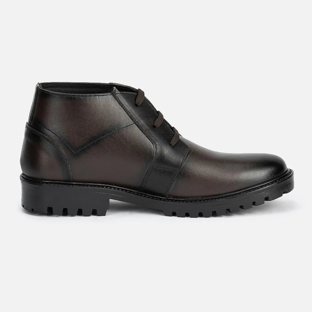 Livingstone: Chukka Boot boot side view – VELVORY premium leather men's footwear
