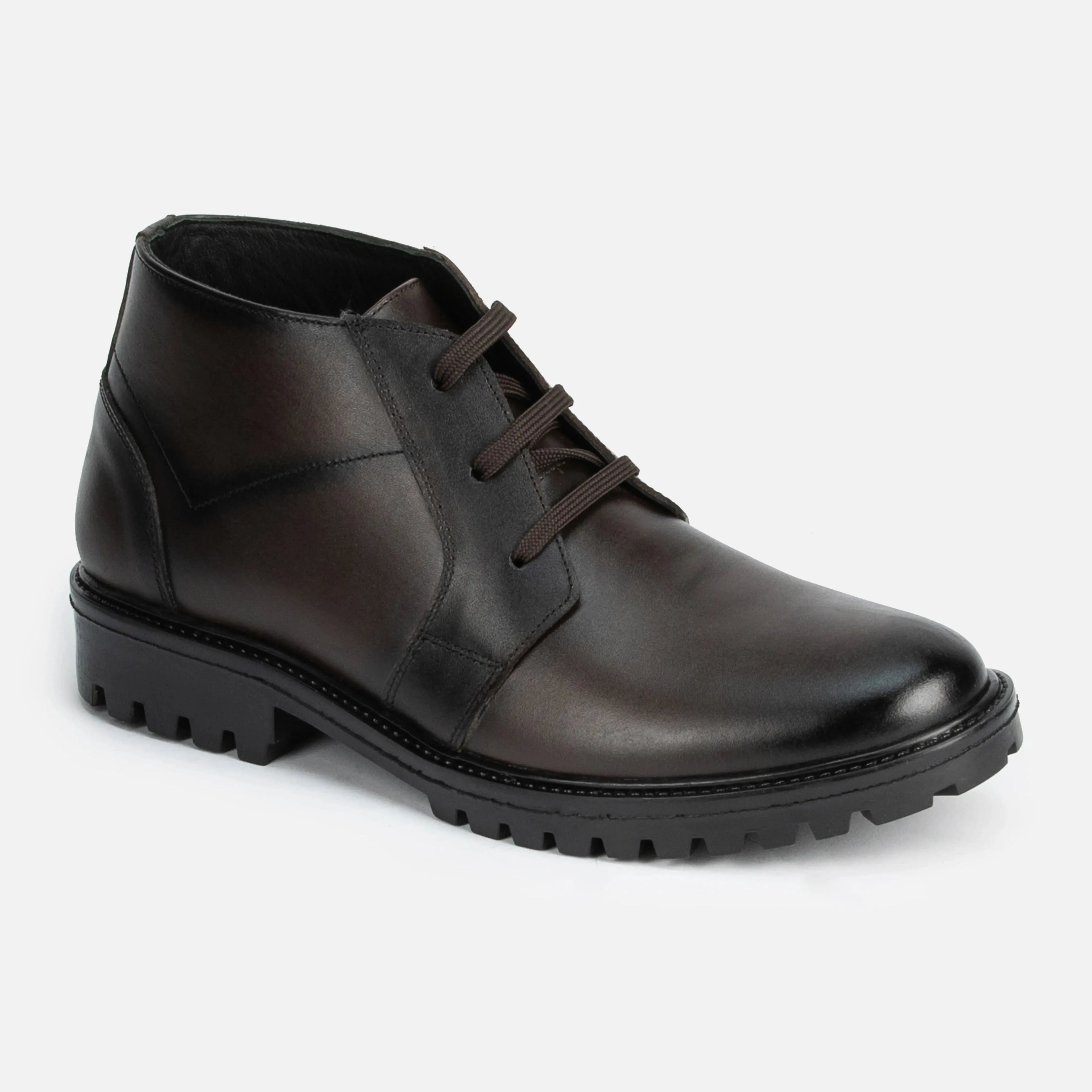 Livingstone: Chukka Boot boot rear view – VELVORY leather men's boot boots India