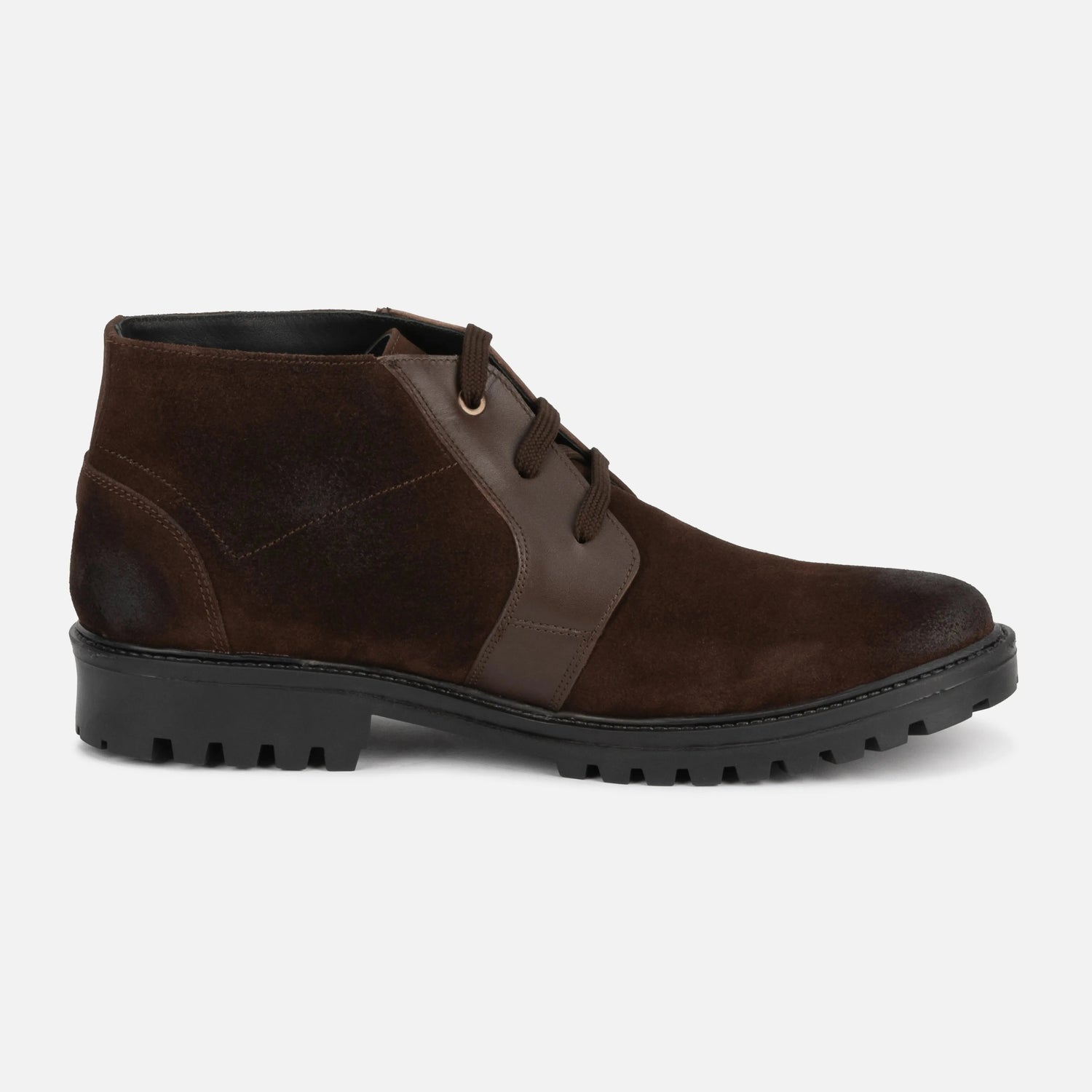 Cabot: Chukka Boot boot side view – VELVORY premium leather men's footwear