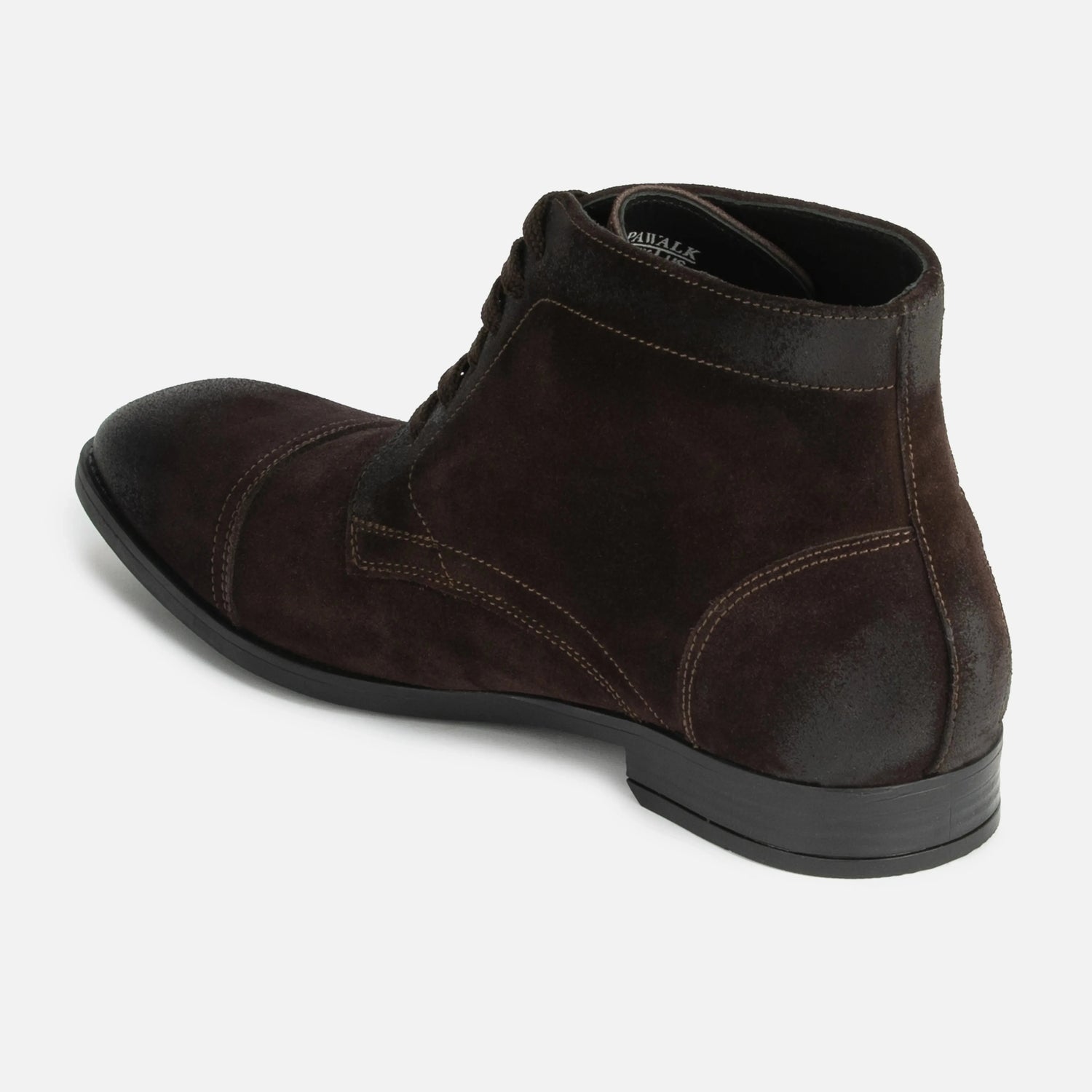 Vespucci: Chukka Boot boot stitching detail – VELVORY handcrafted men's leather shoes