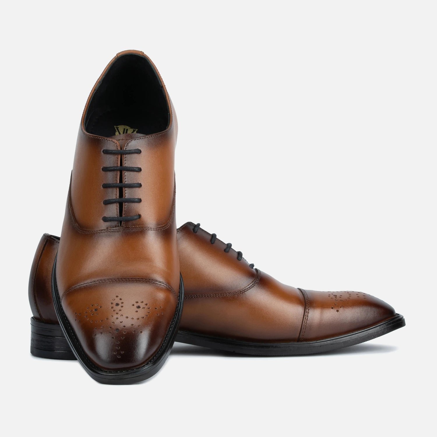 Sovereign: Cap-Toe Oxford oxford rubber sole – VELVORY durable men's footwear India