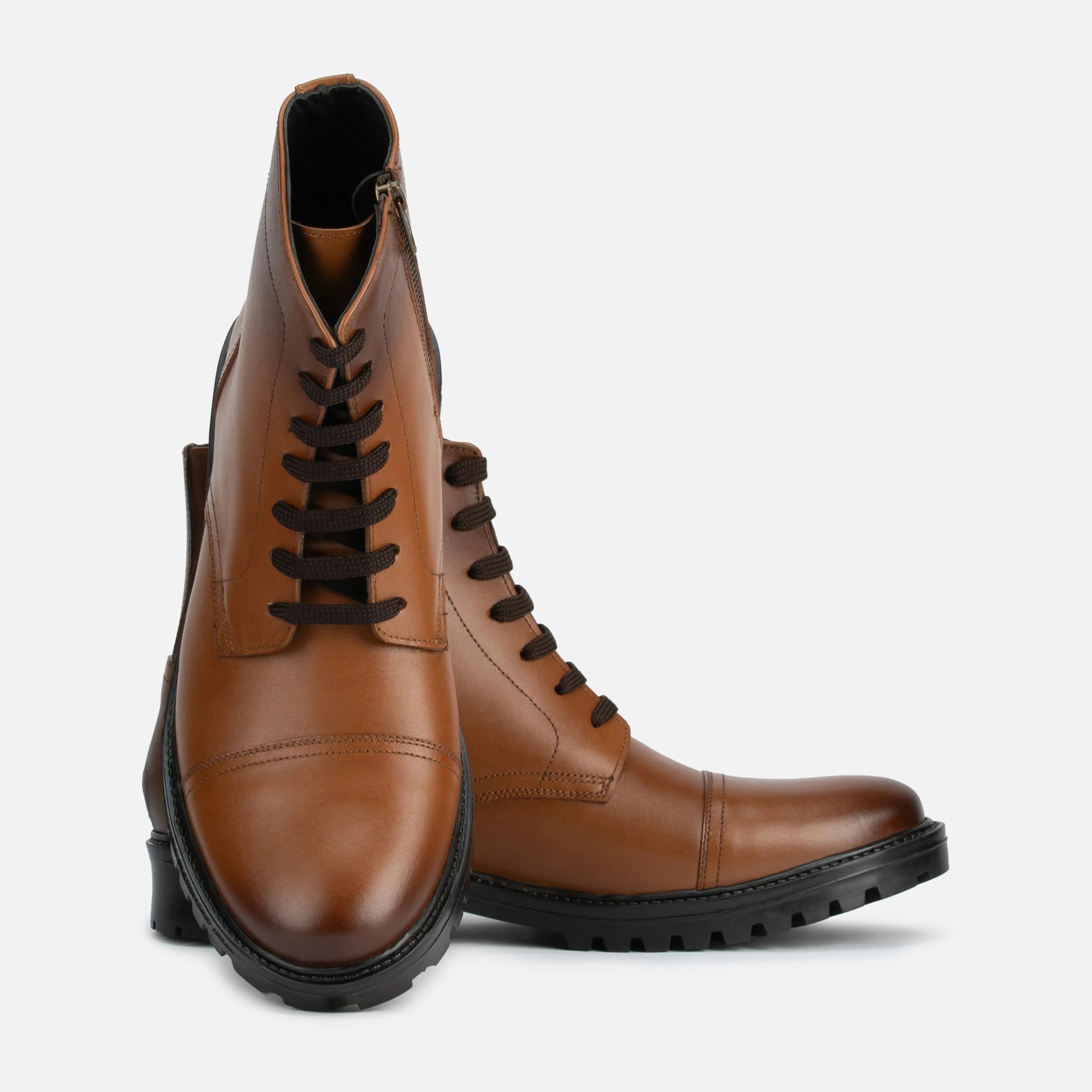 Magellan: High Ankle Boot boot detail view 9 – VELVORY men's footwear India