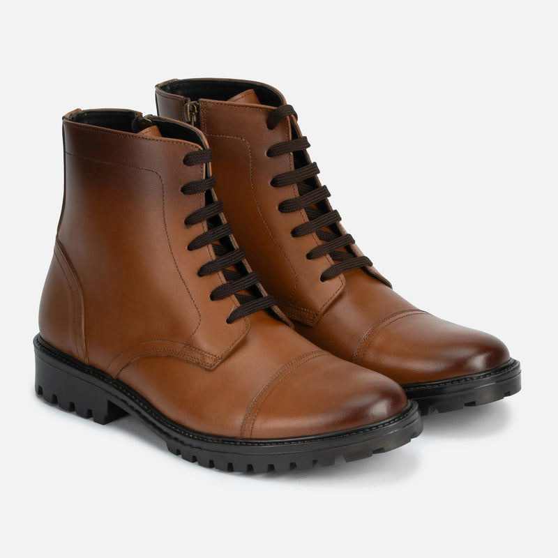 Magellan: High Ankle Boot leather boot for men by VELVORY – premium premium footwear India