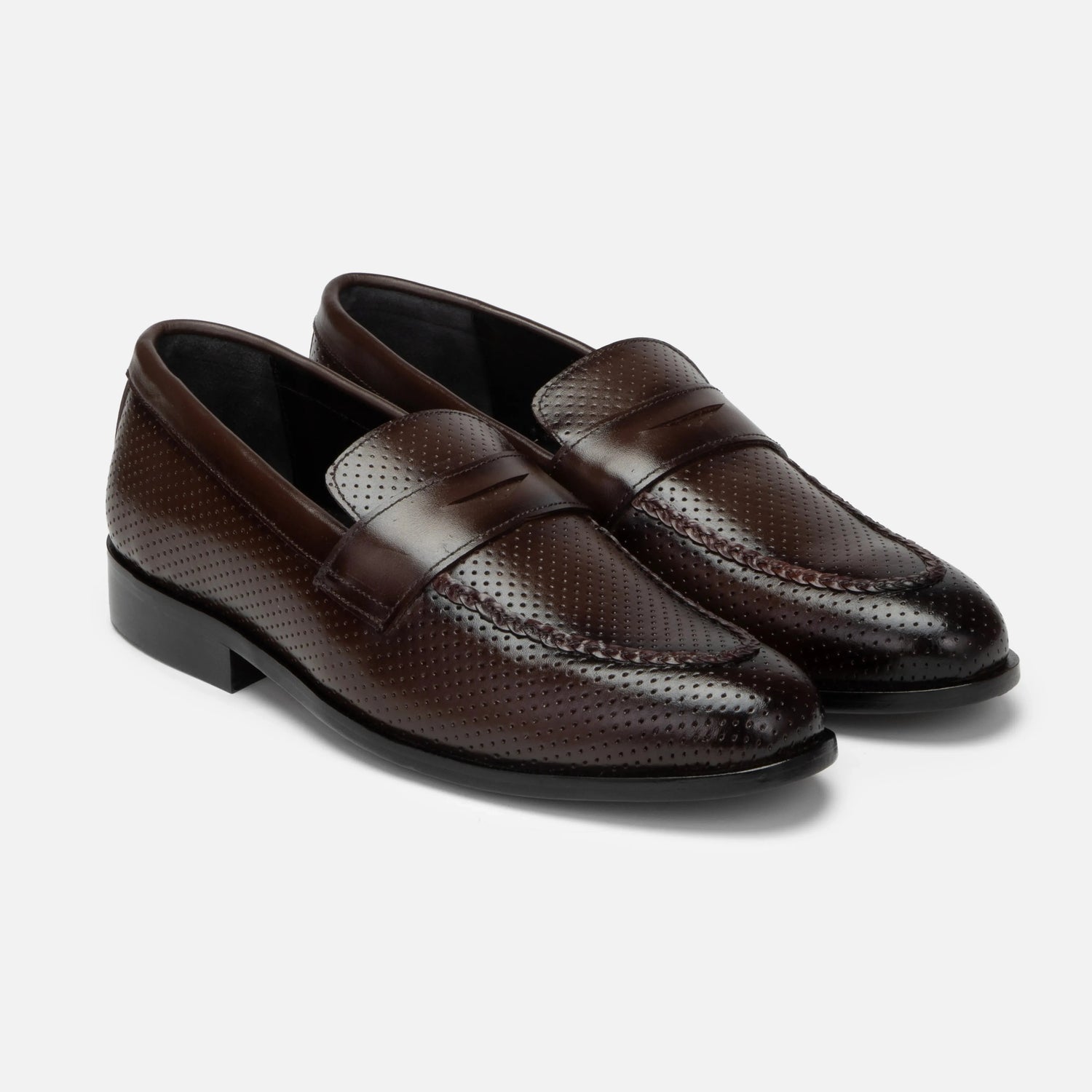 Vivaldi: Dotted Slip-On leather slip-on for men by VELVORY – premium premium footwear India