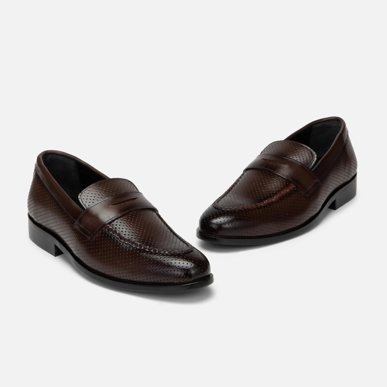 Vivaldi: Dotted Slip-On slip-on detail view 8 – VELVORY men's footwear India