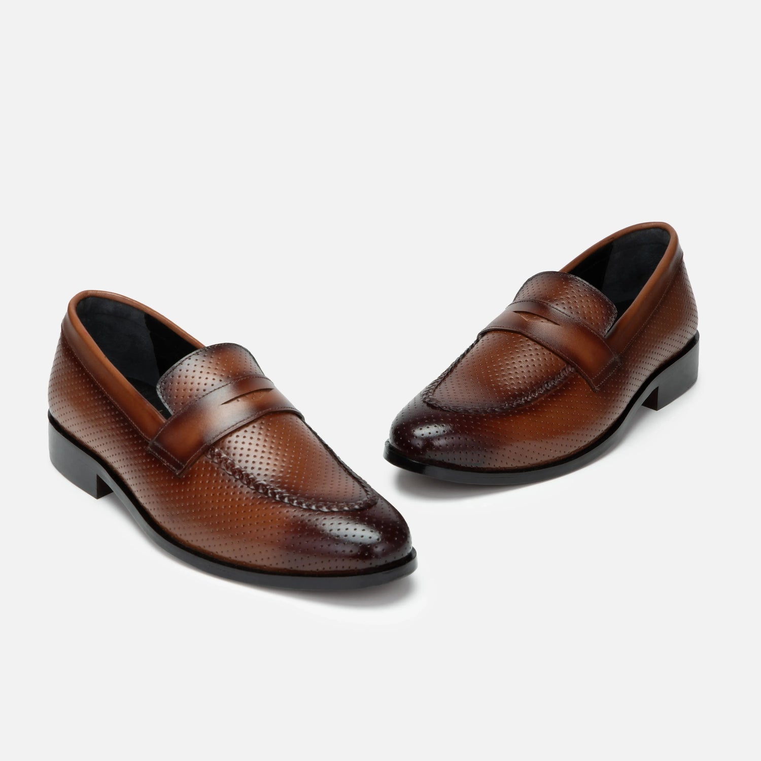 Vivaldi: Dotted Slip-On slip-on detail view 8 – VELVORY men's footwear India