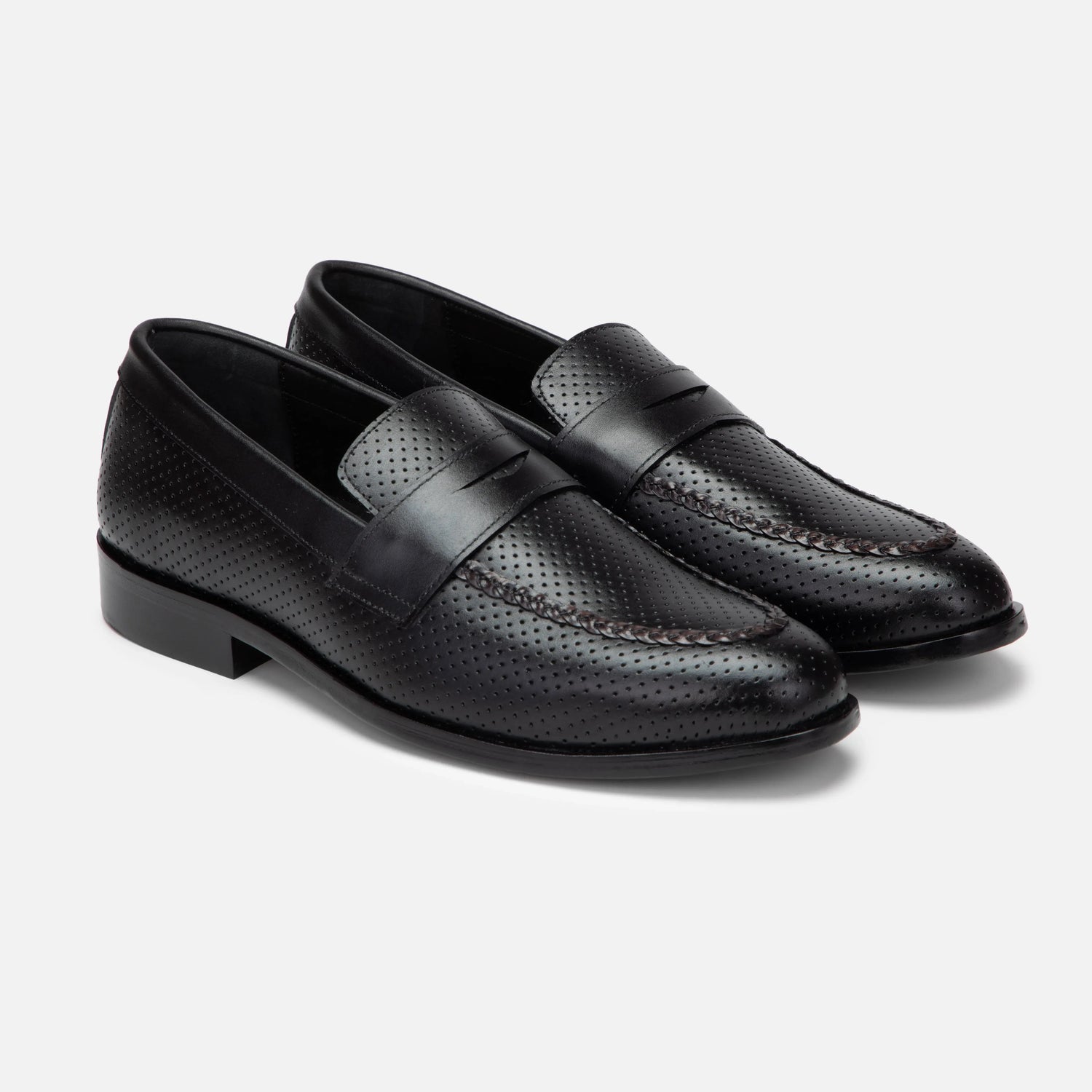 Vivaldi: Dotted Slip-On leather slip-on for men by VELVORY – premium premium footwear India