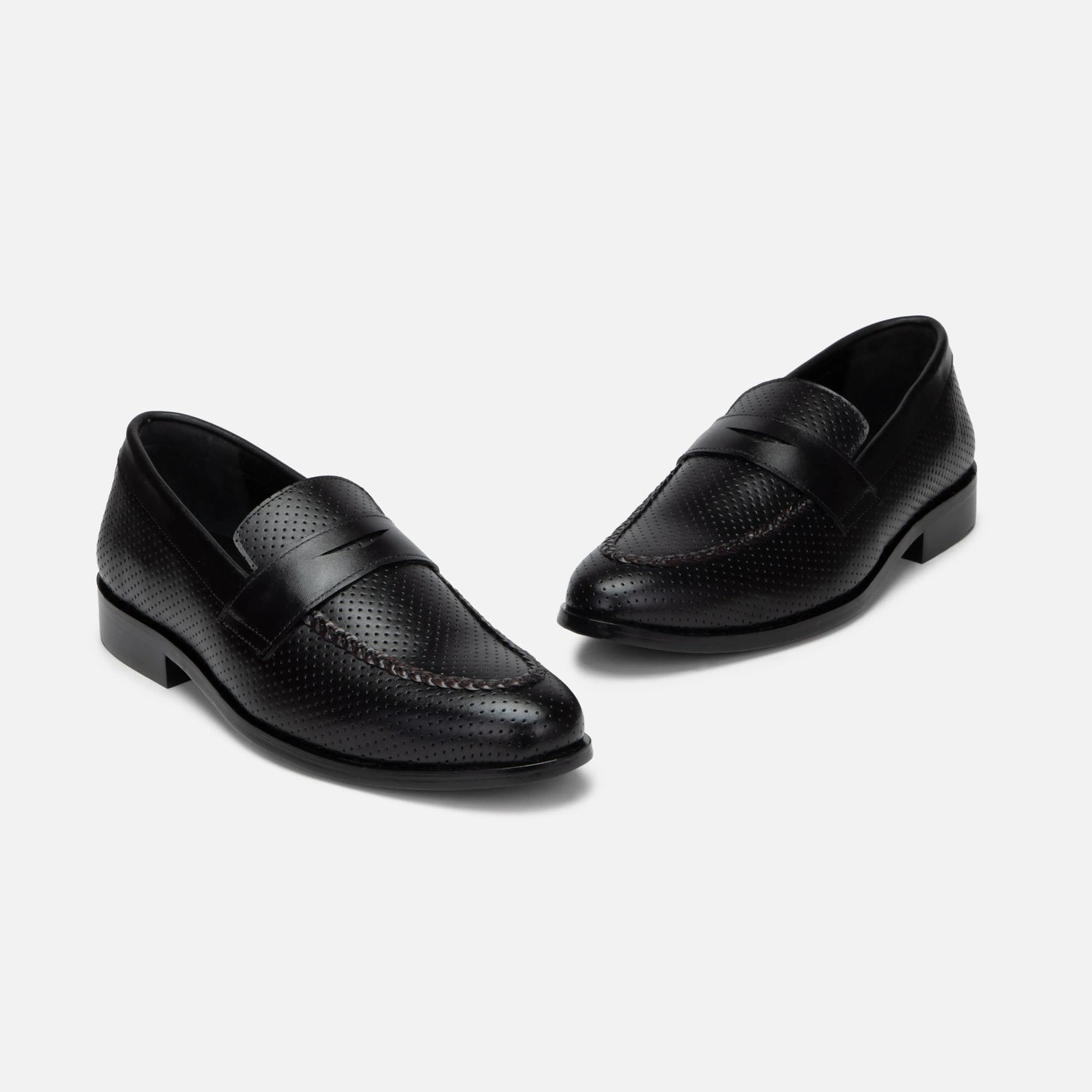 Vivaldi: Dotted Slip-On slip-on detail view 8 – VELVORY men's footwear India