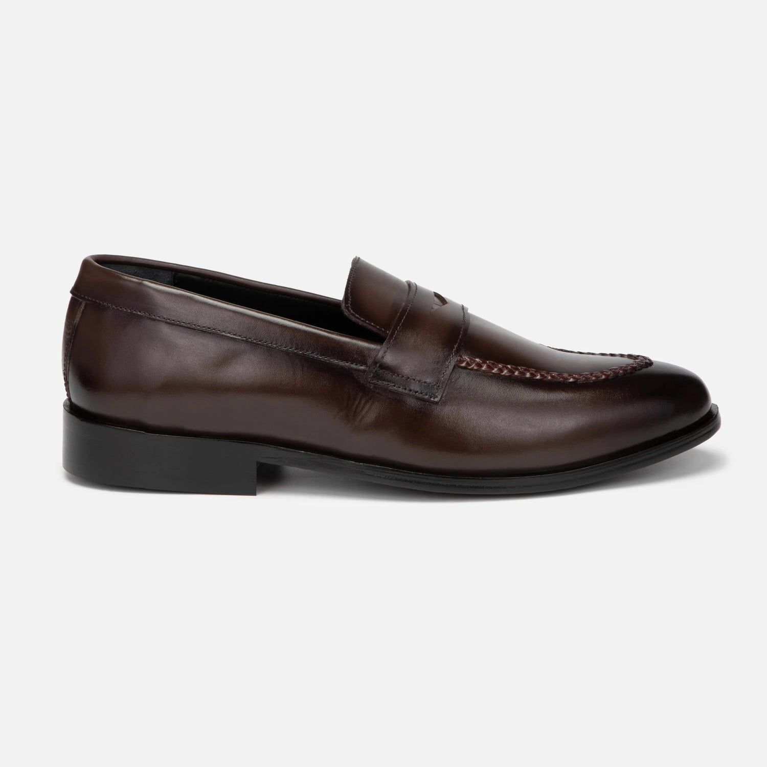 Fresco: Slip-on slip-on side view – VELVORY premium leather men's footwear