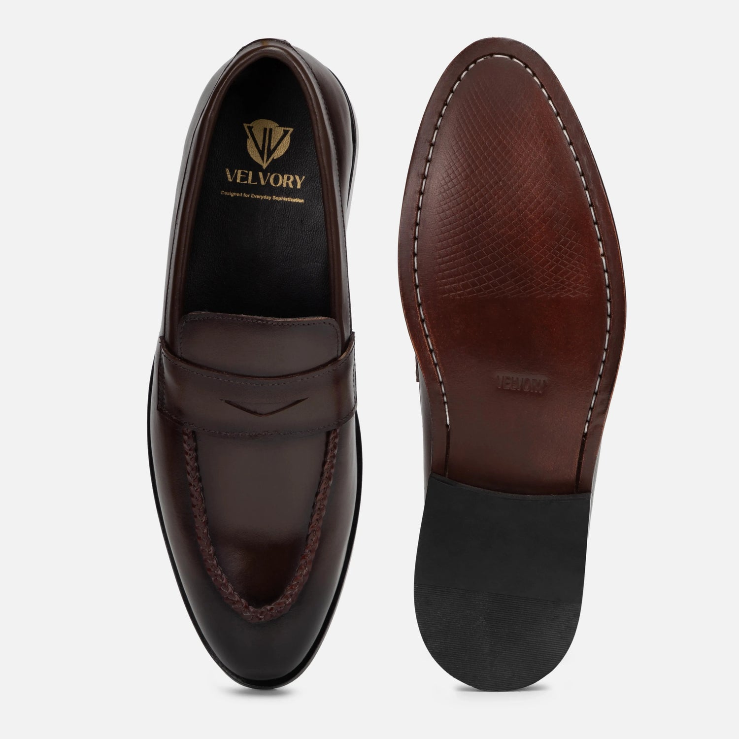Fresco: Slip-on slip-on rubber sole – VELVORY durable men's footwear India