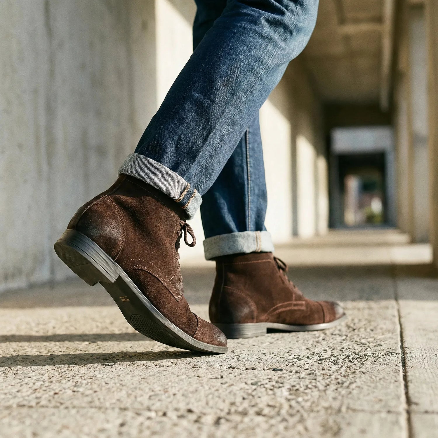 Vespucci: Chukka Boot boot rubber sole – VELVORY durable men's footwear India