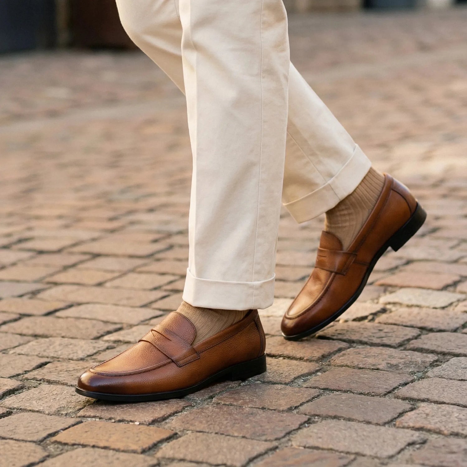 Viscount: Penny Slip On slip-on rubber sole – VELVORY durable men's footwear India