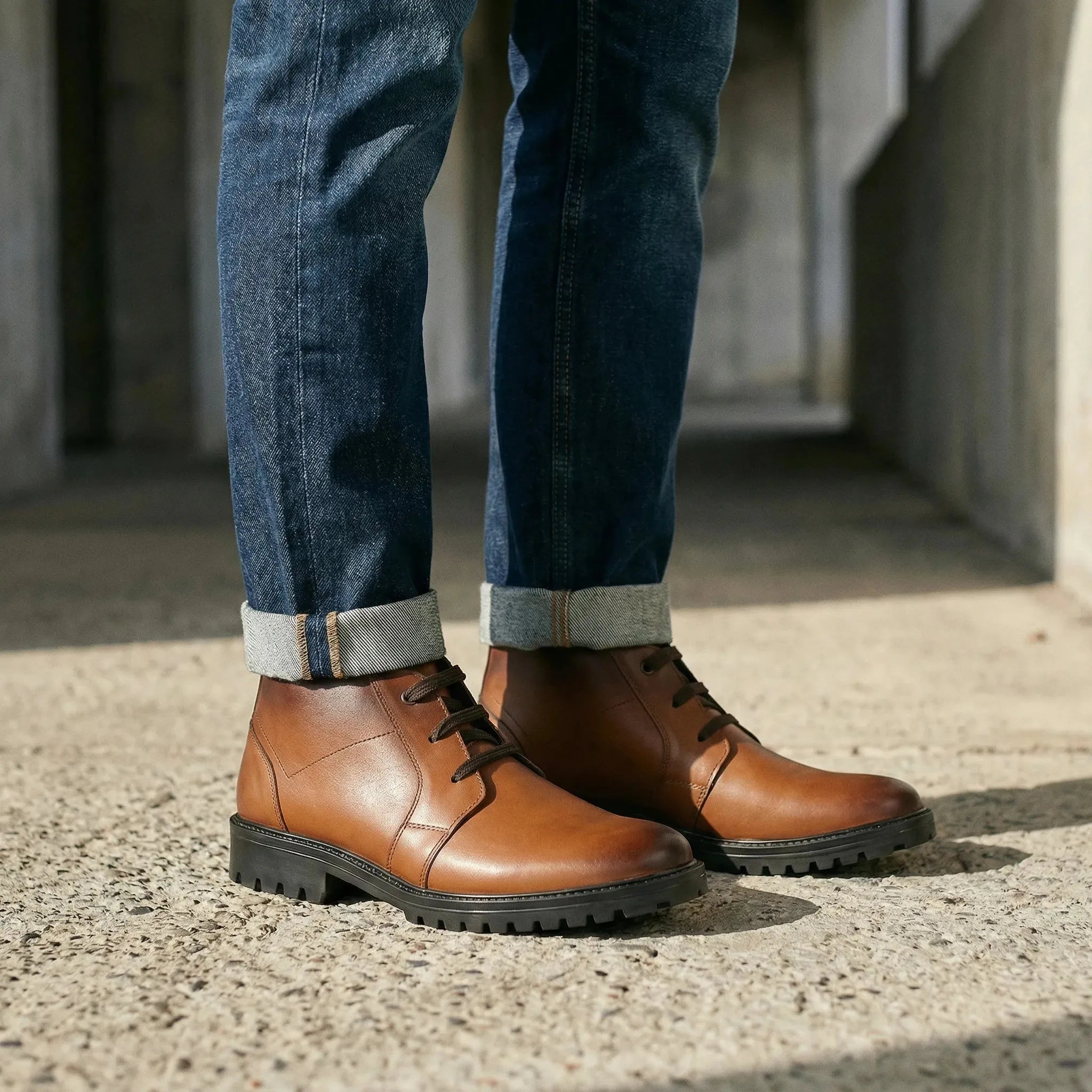 Livingstone: Chukka Boot boot rubber sole – VELVORY durable men's footwear India