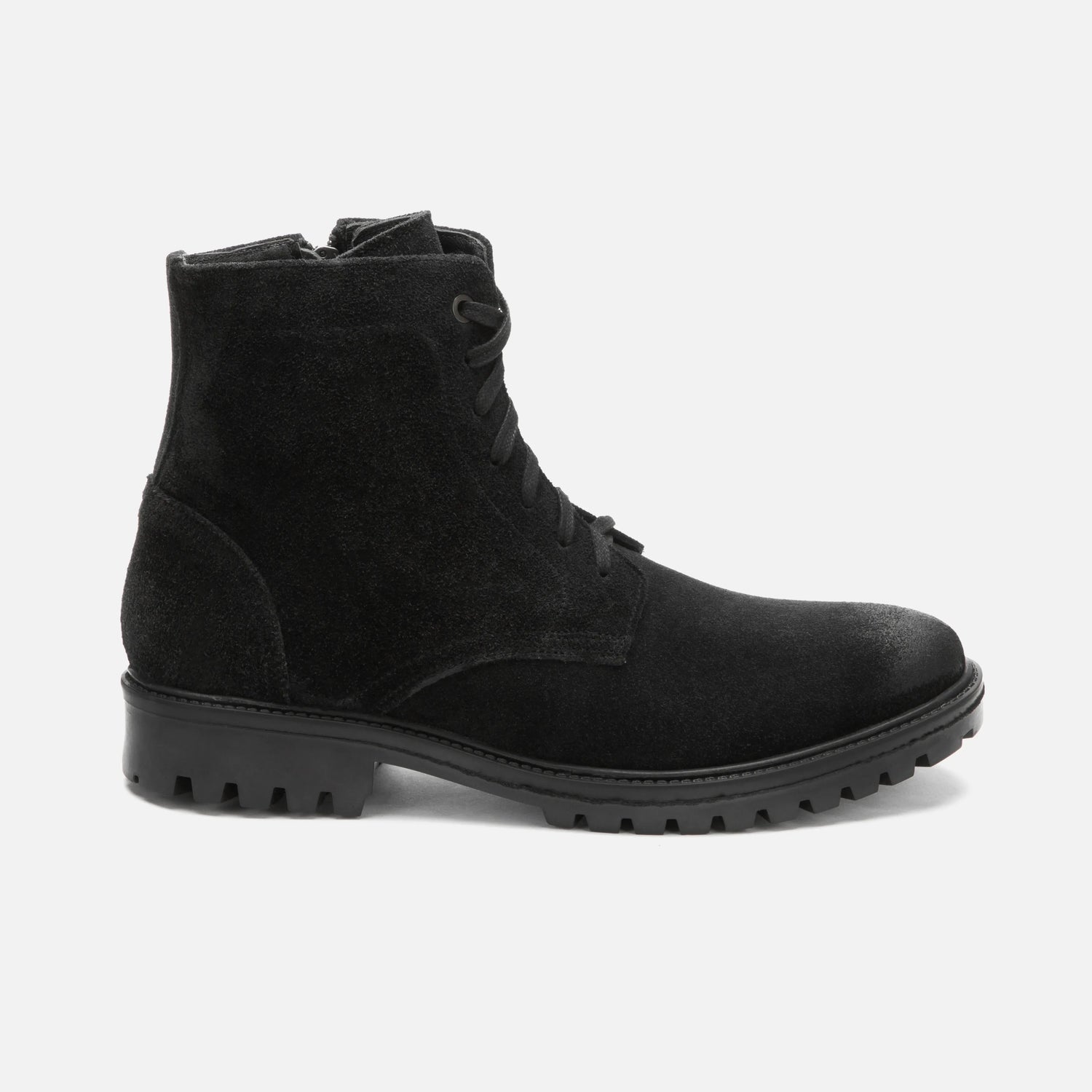 Shackleton: Zip Boot boot side view – VELVORY premium leather men's footwear