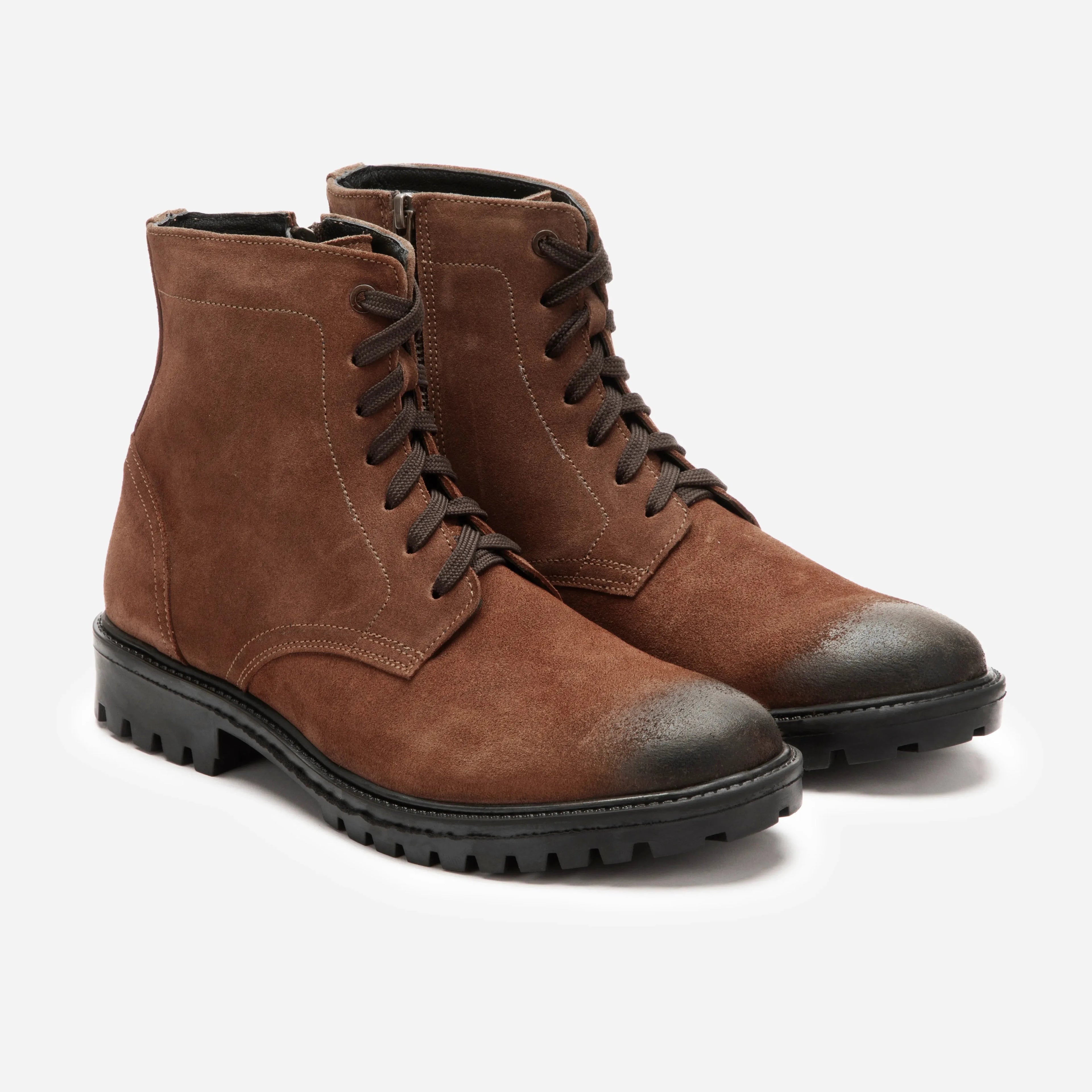 Shackleton: Zip Boot leather boot for men by VELVORY – premium premium footwear India