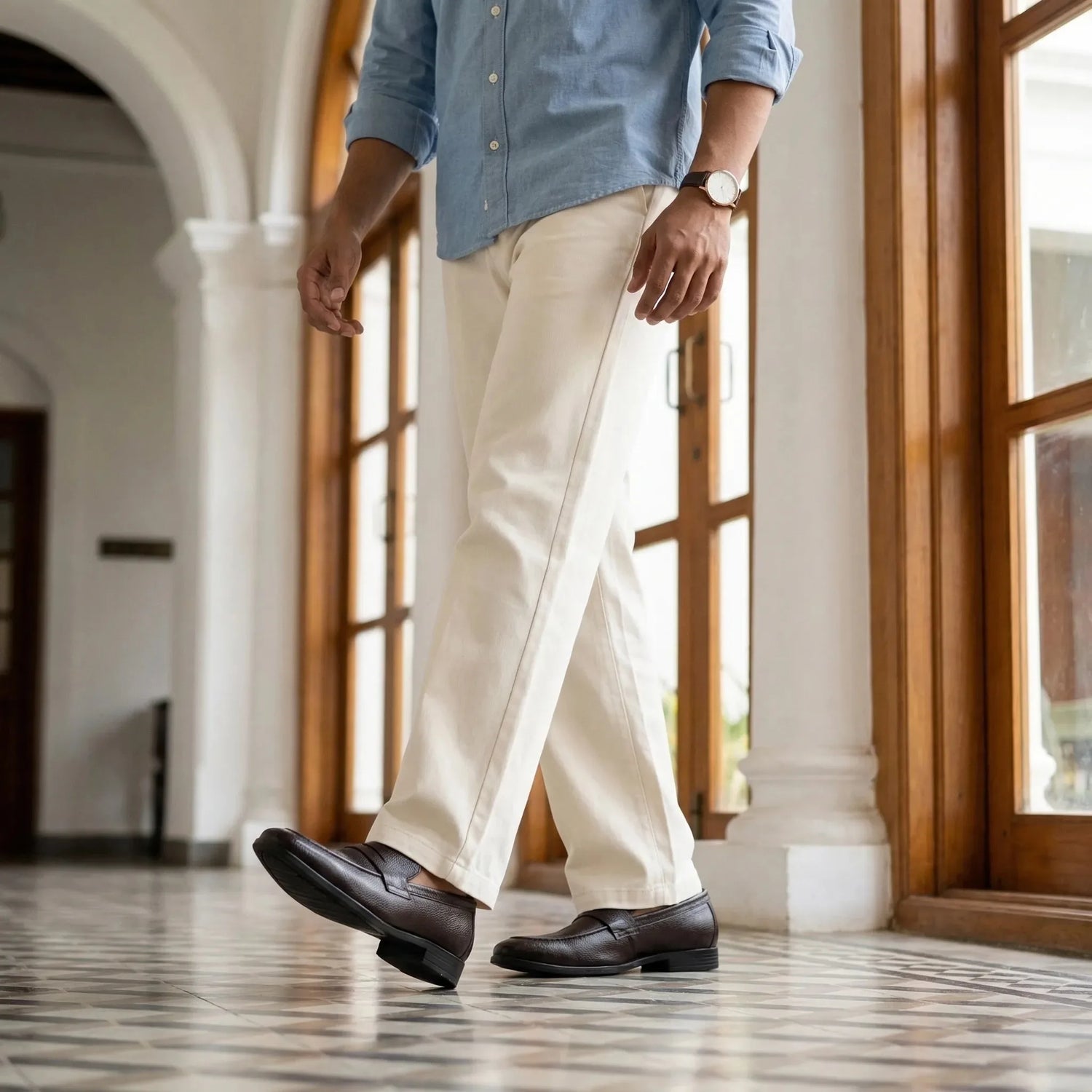 Viscount: Penny Slip On slip-on detail view 8 – VELVORY men's footwear India