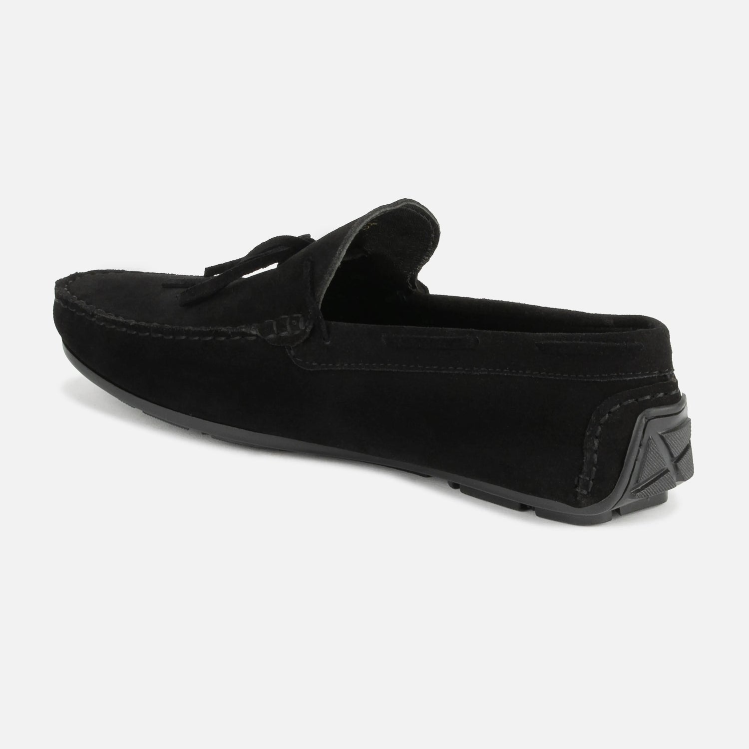 Ravello: Boat Loafer loafer rear view – VELVORY leather men's loafer boots India