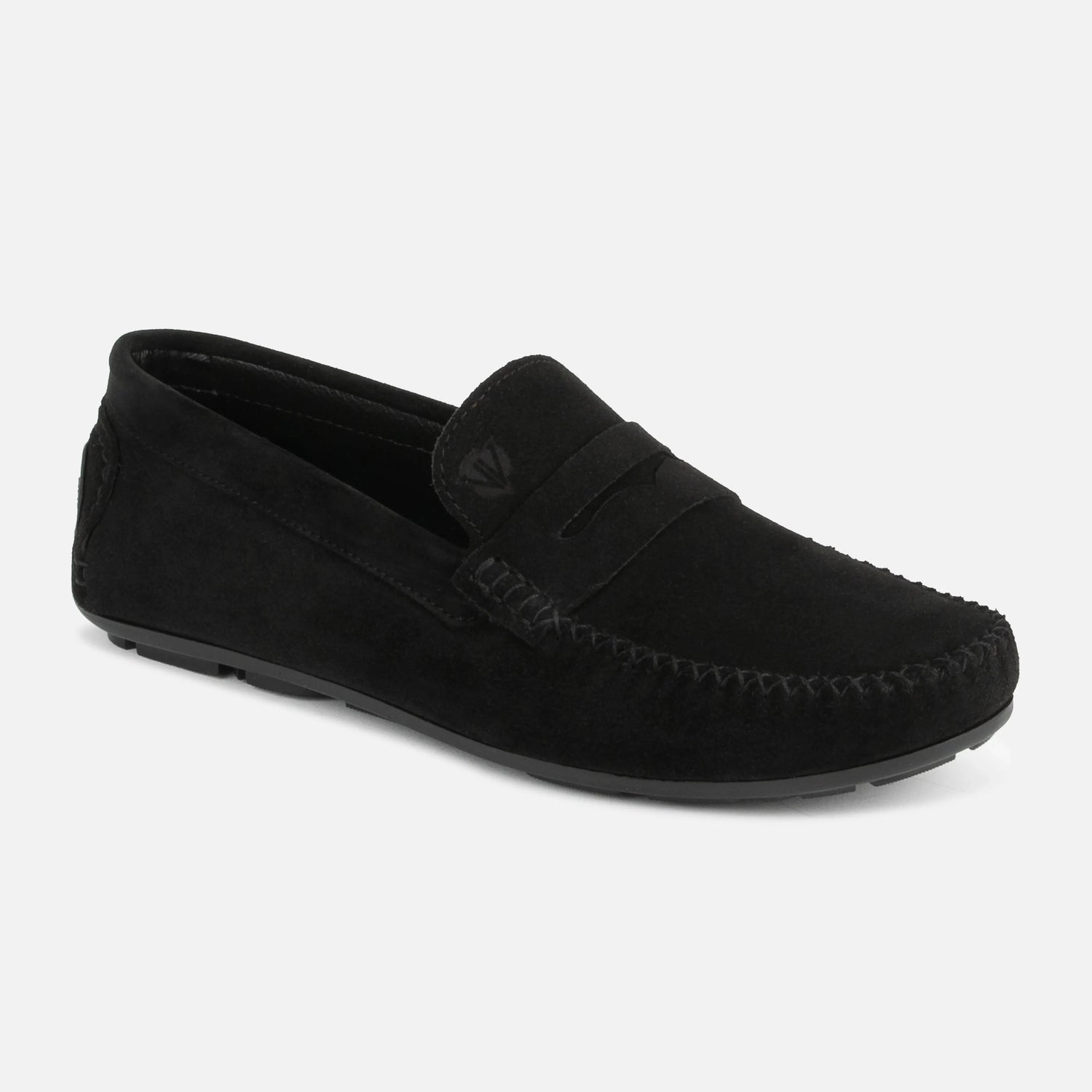 Sorrento: Penny Loafer loafer rear view – VELVORY leather men's loafer boots India