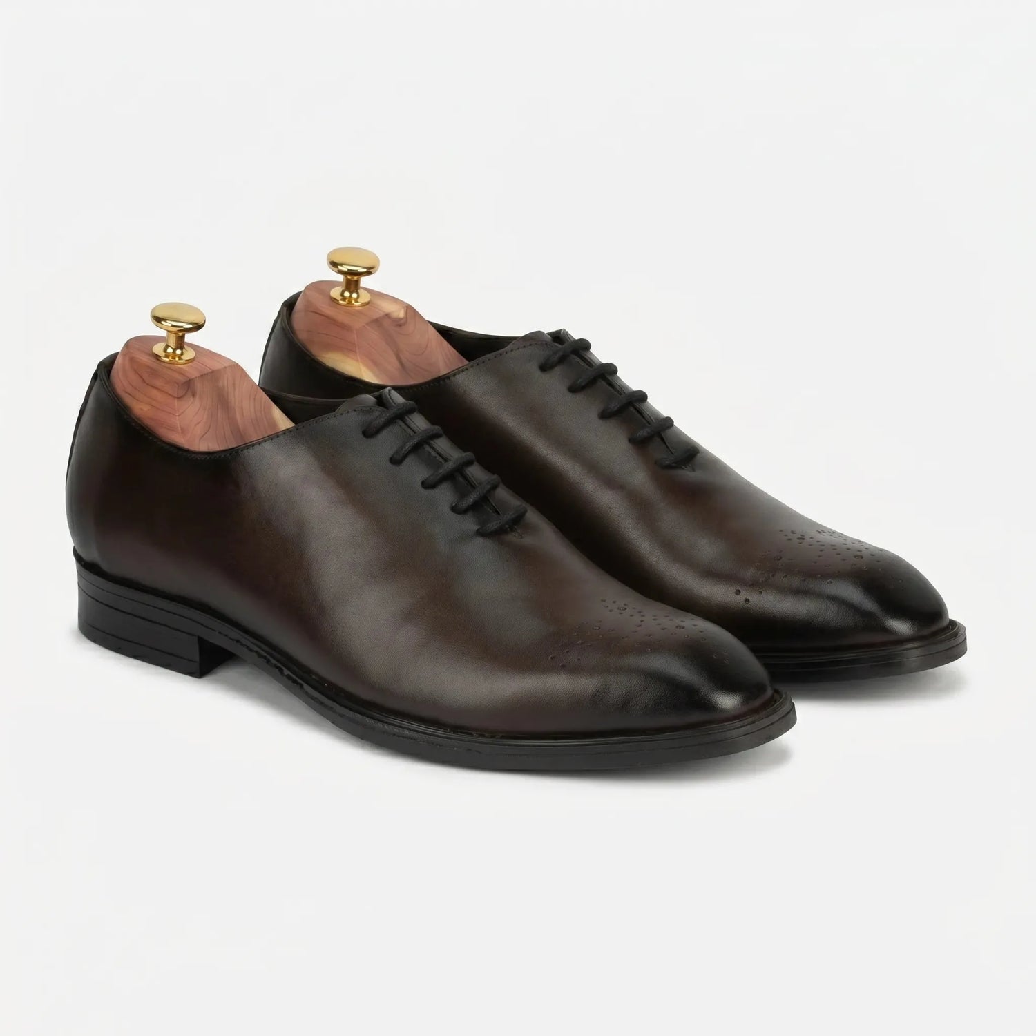 Regent: Whole cut Oxford leather oxford for men by VELVORY – premium premium footwear India