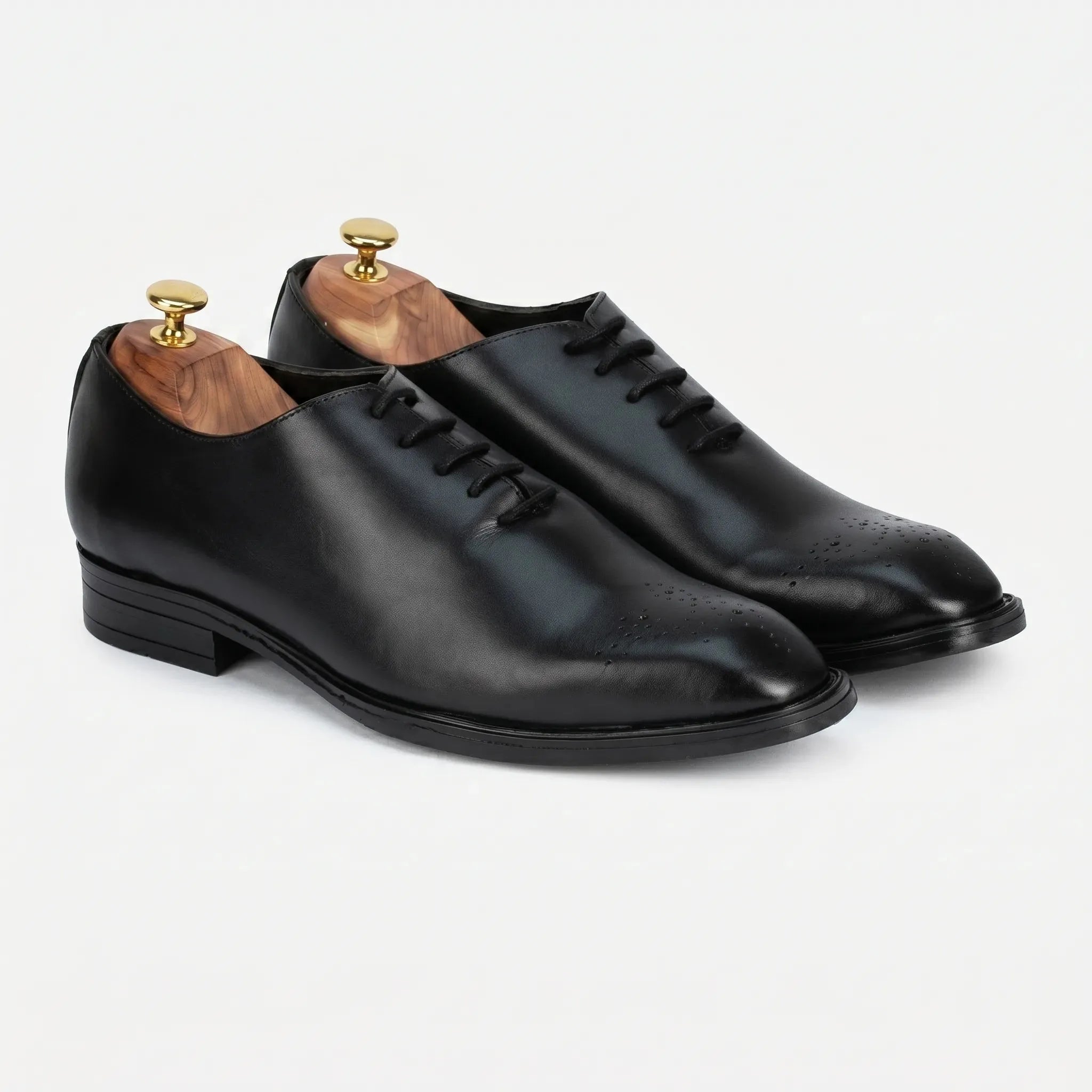Regent: Whole cut Oxford leather oxford for men by VELVORY – premium premium footwear India