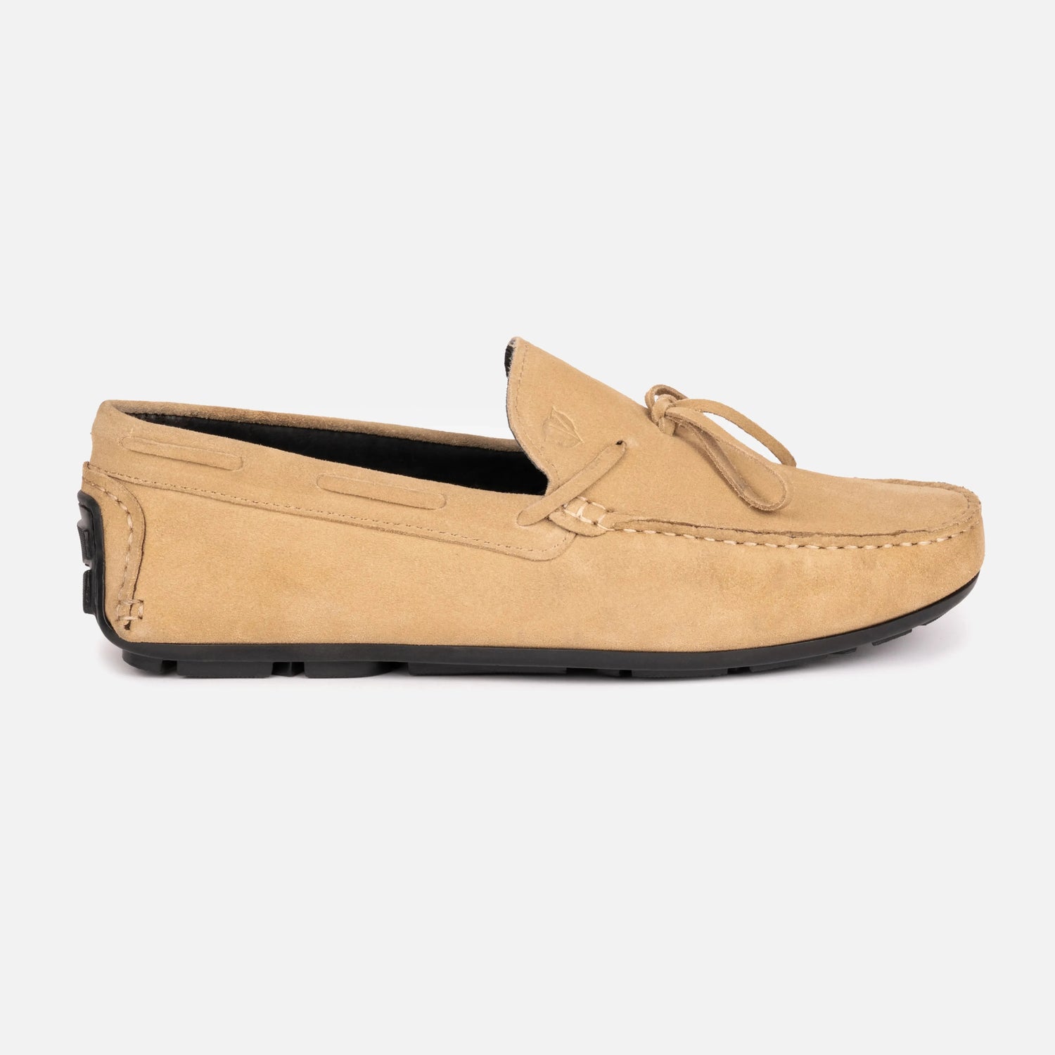 Ravello: Boat Loafer loafer rear view – VELVORY leather men's loafer boots India