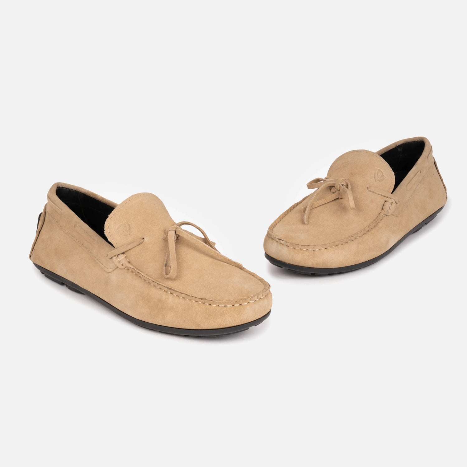 Ravello: Boat Loafer loafer front view – VELVORY premium men's leather shoes India