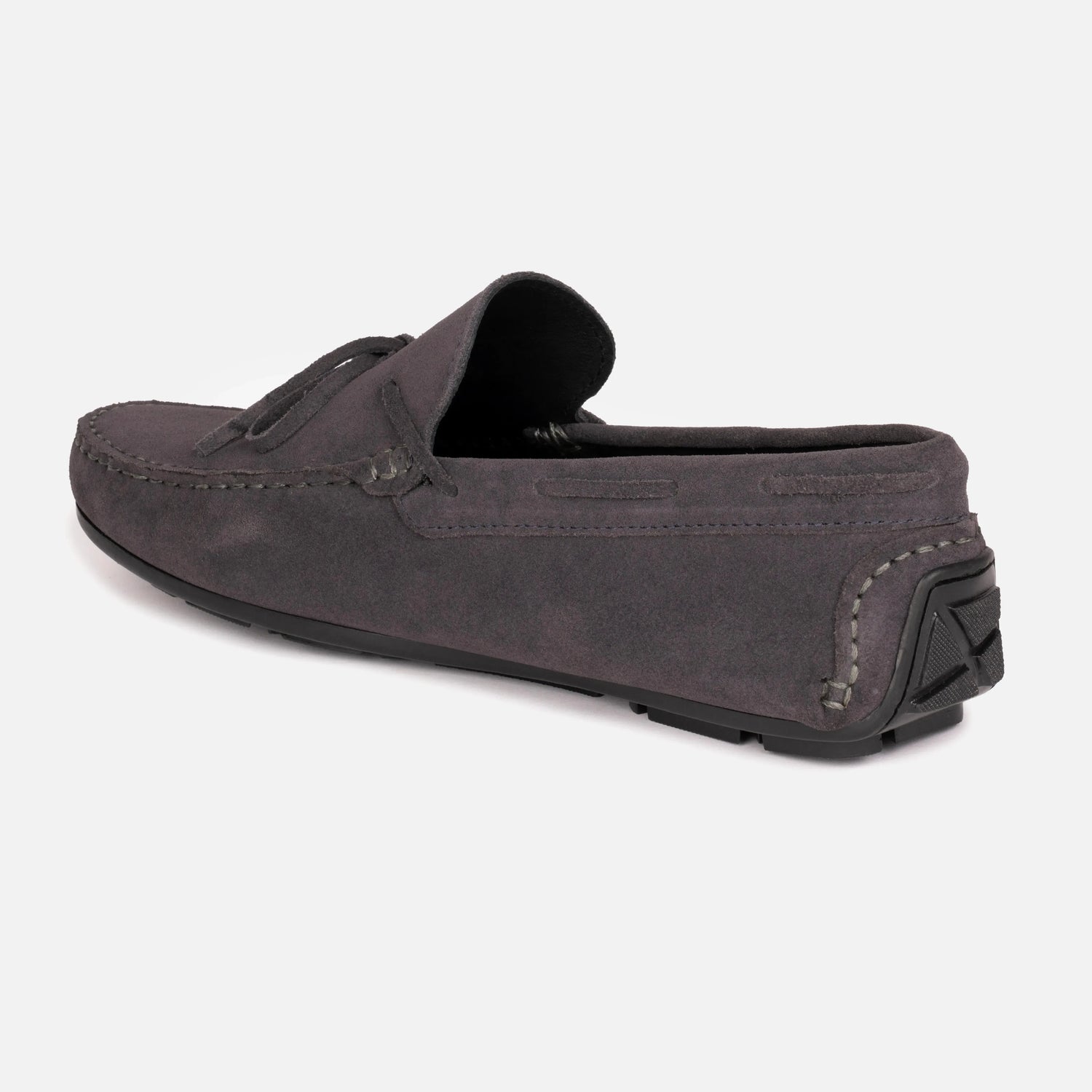 Ravello: Boat Loafer loafer rear view – VELVORY leather men's loafer boots India