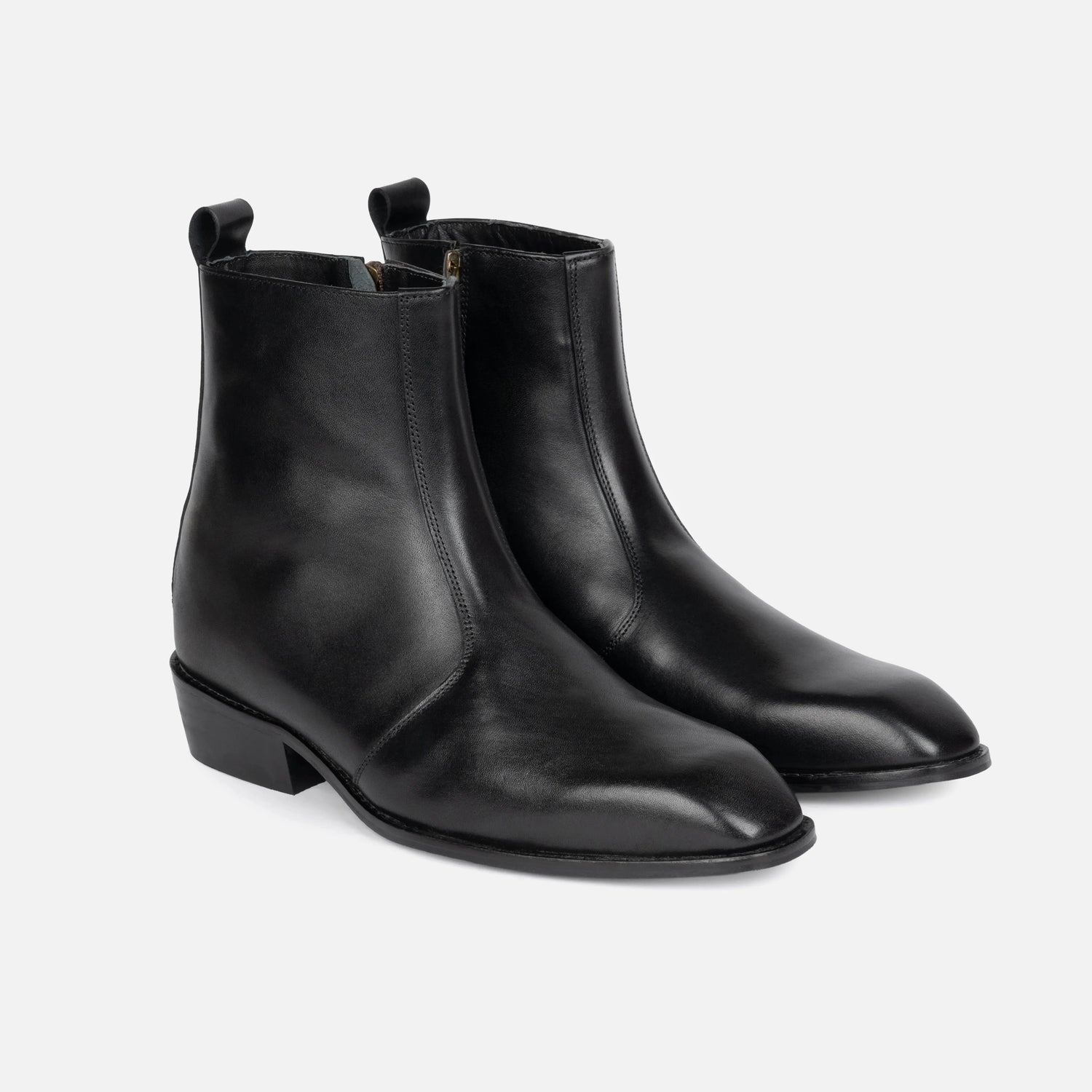 Mawson: Zip Boot leather boot for men by VELVORY – premium premium footwear India