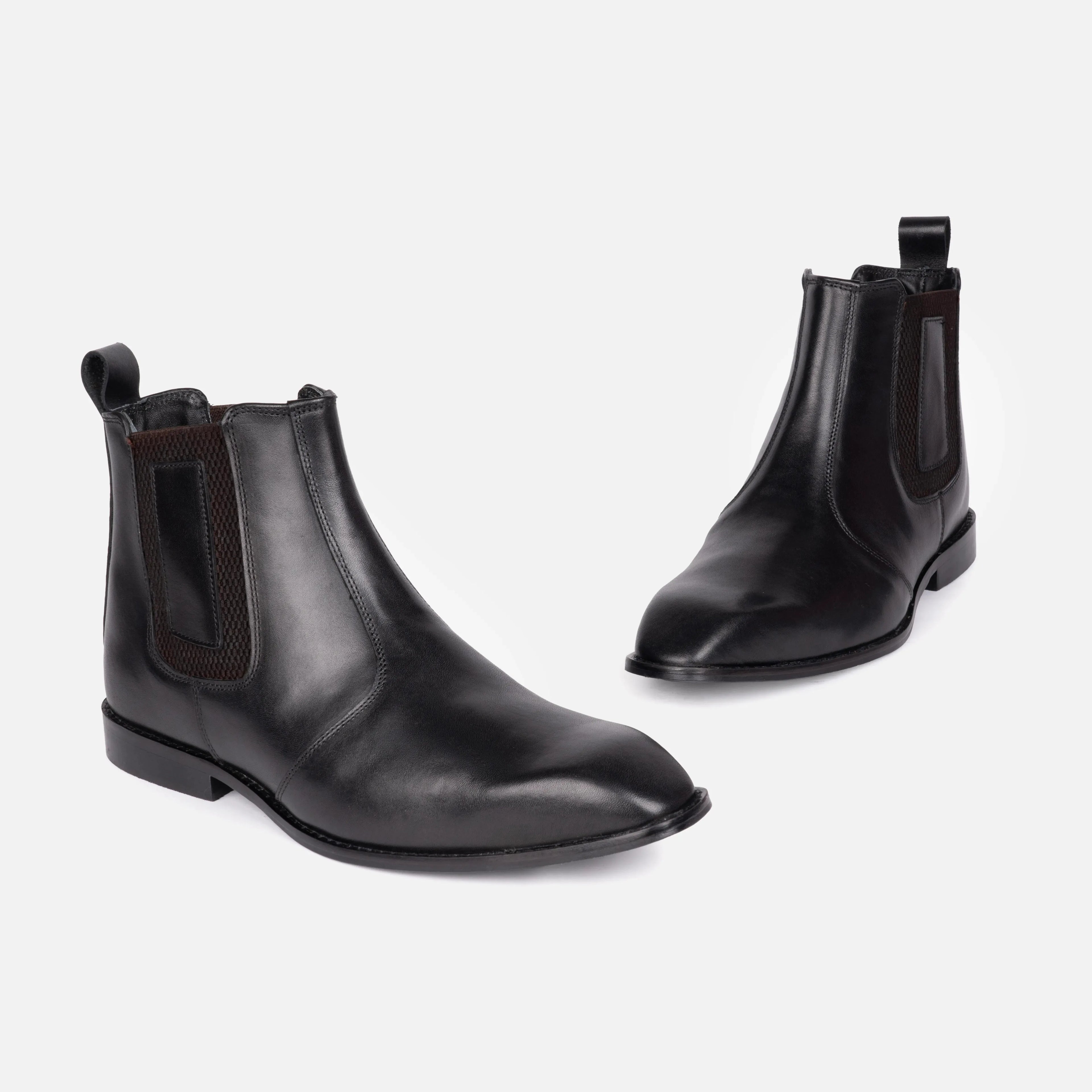 Marcus: Chelsea Boot boot rear view – VELVORY leather men's boot boots India