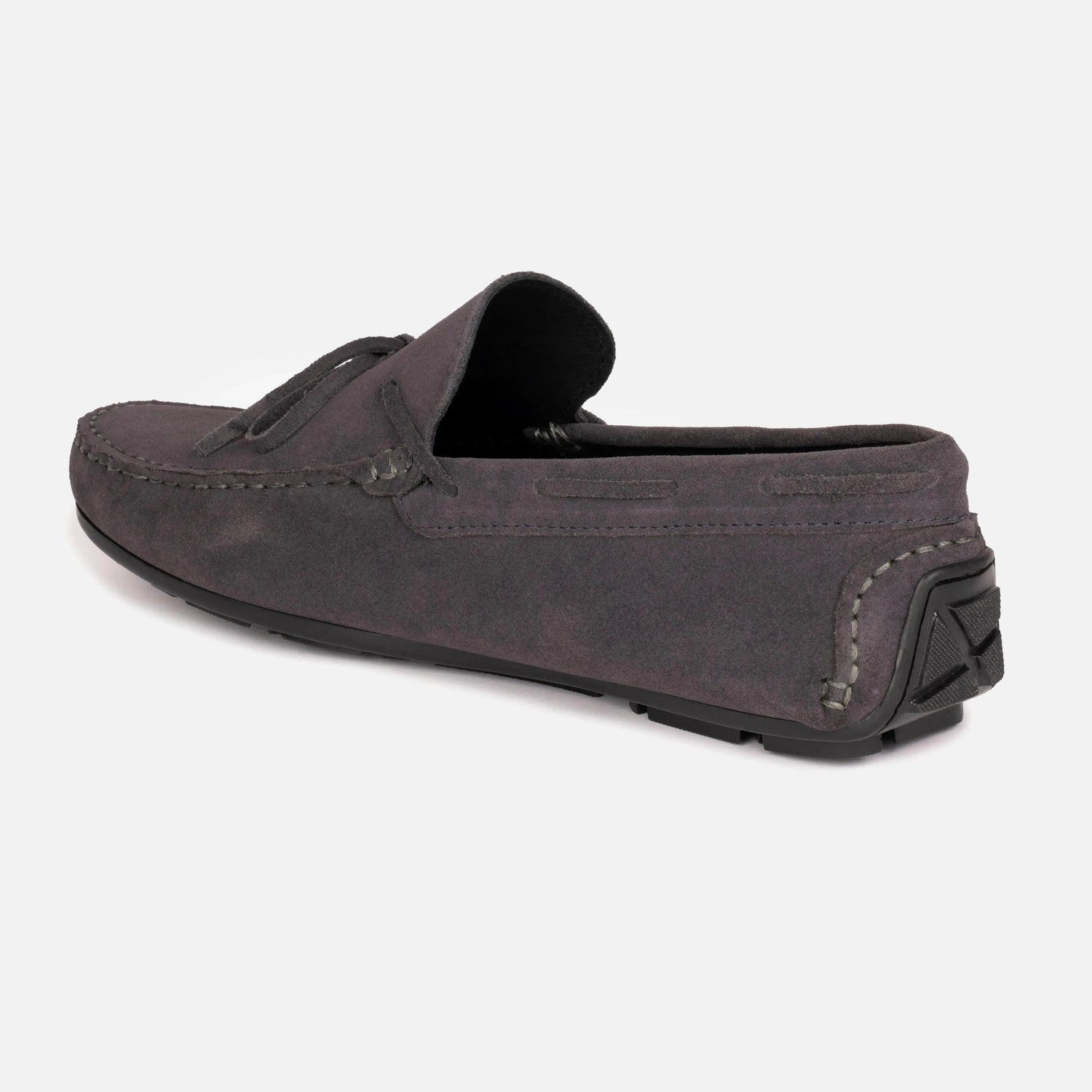 Ravello: Boat Loafer loafer rear view – VELVORY leather men's loafer boots India