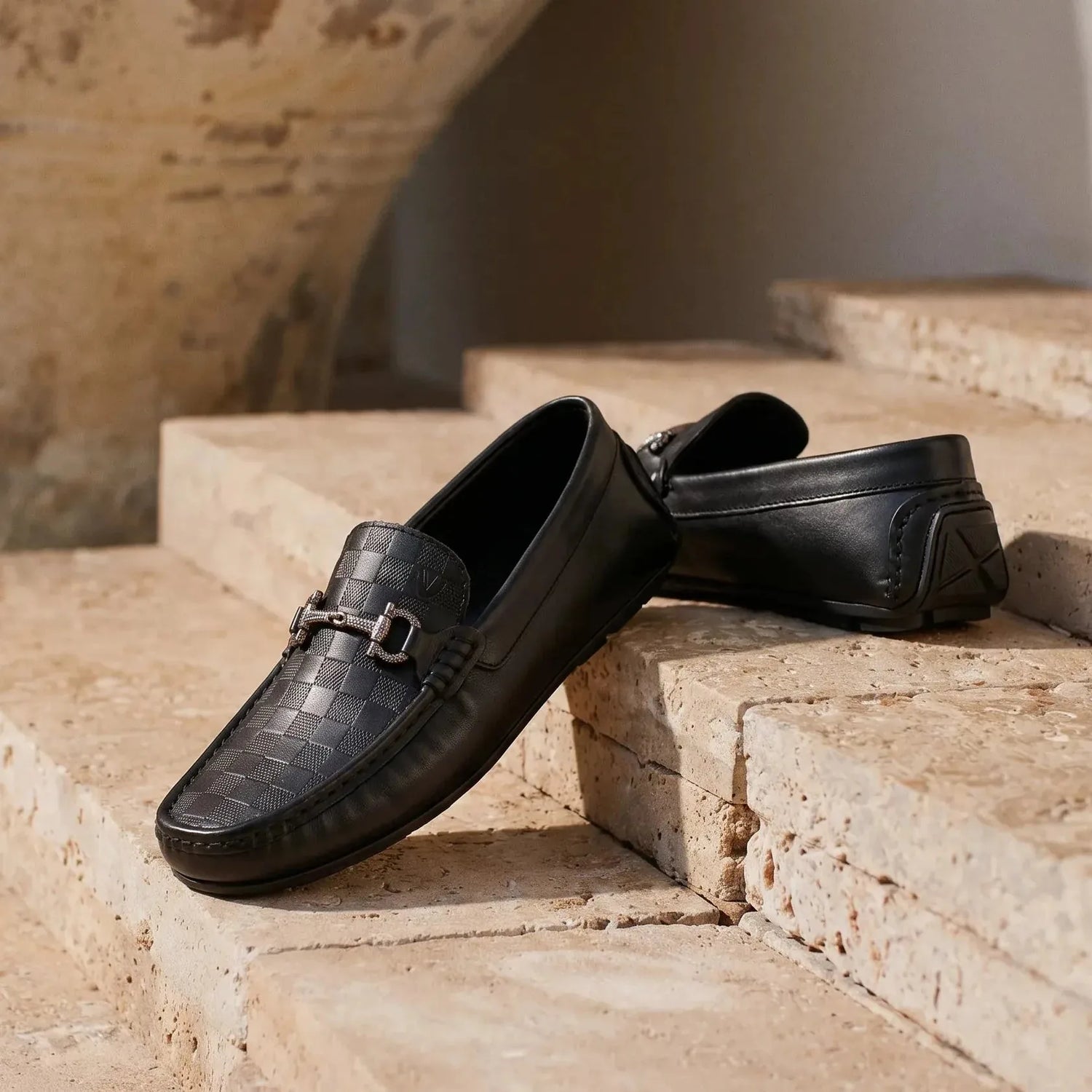 Capri: Checkered Loafer