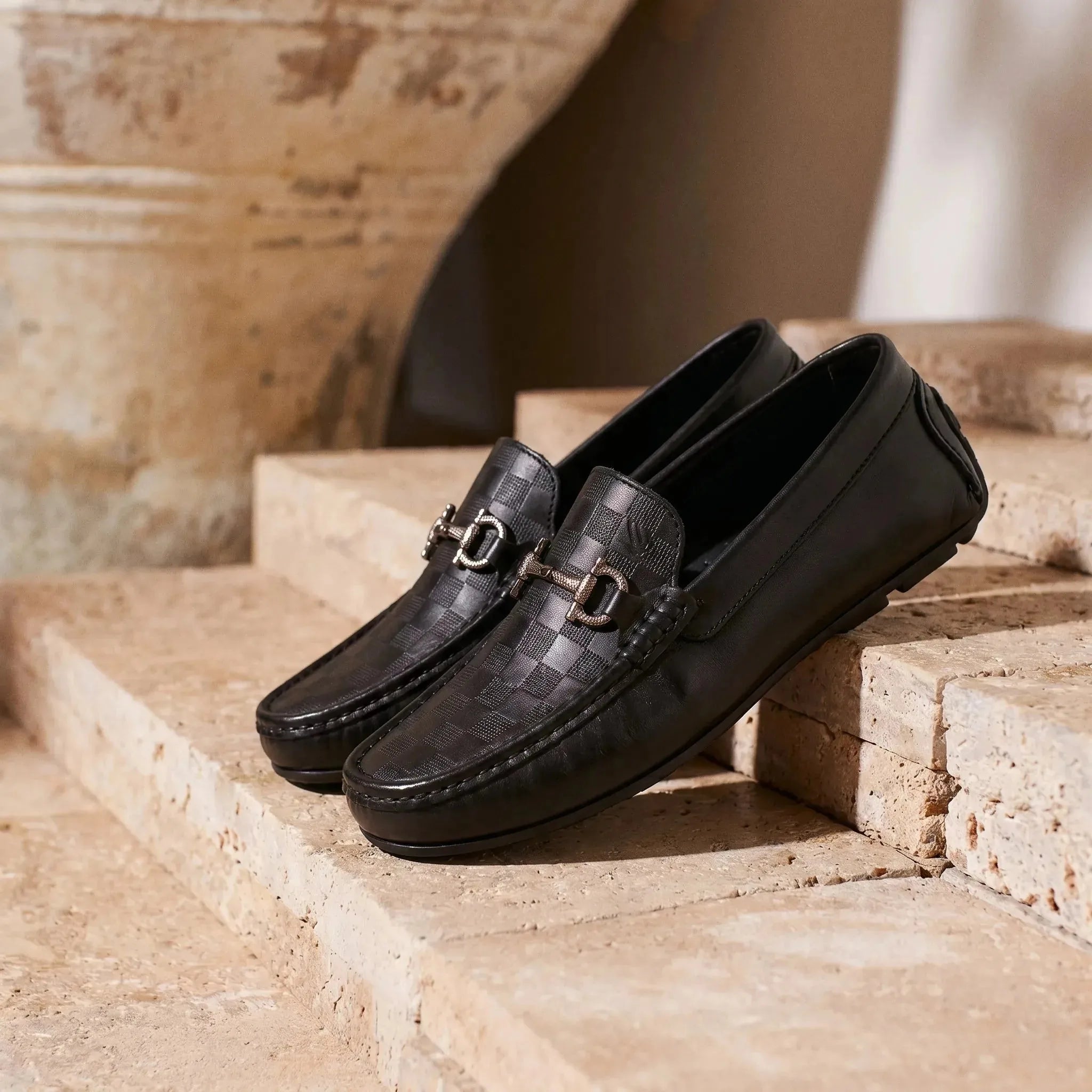 Capri: Checkered Loafer