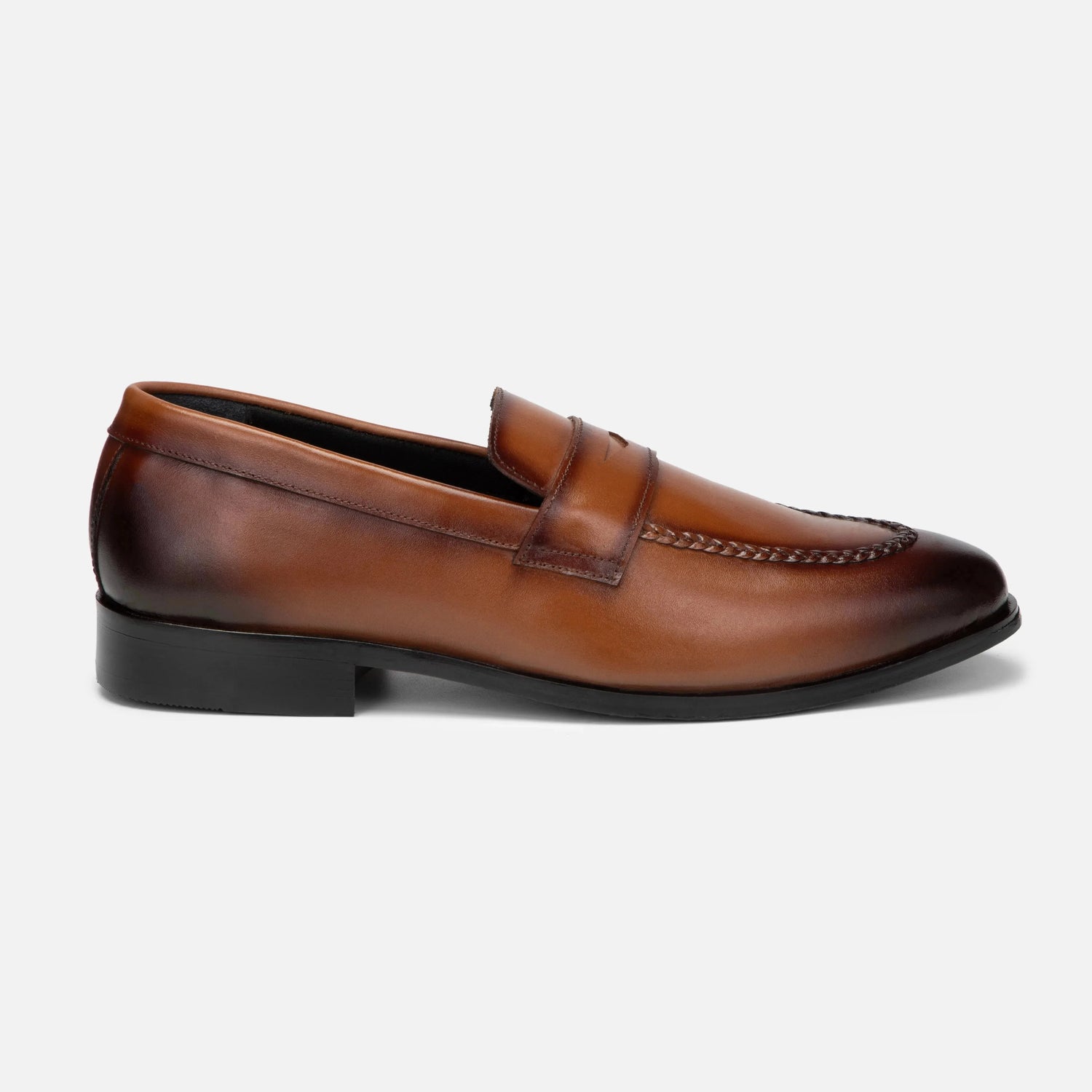 Fresco: Slip-on slip-on side view – VELVORY premium leather men's footwear