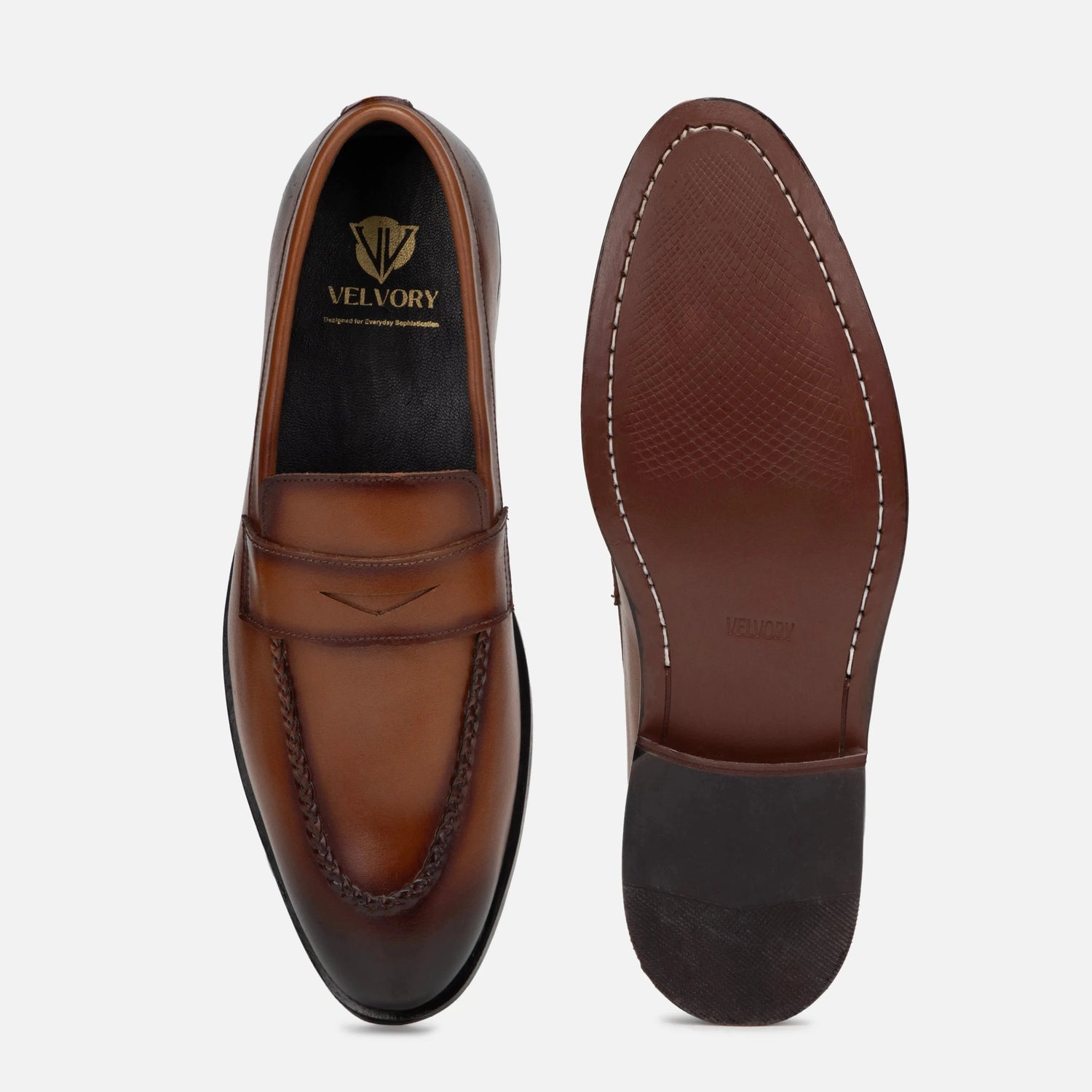 Fresco: Slip-on slip-on detail view 9 – VELVORY men's footwear India