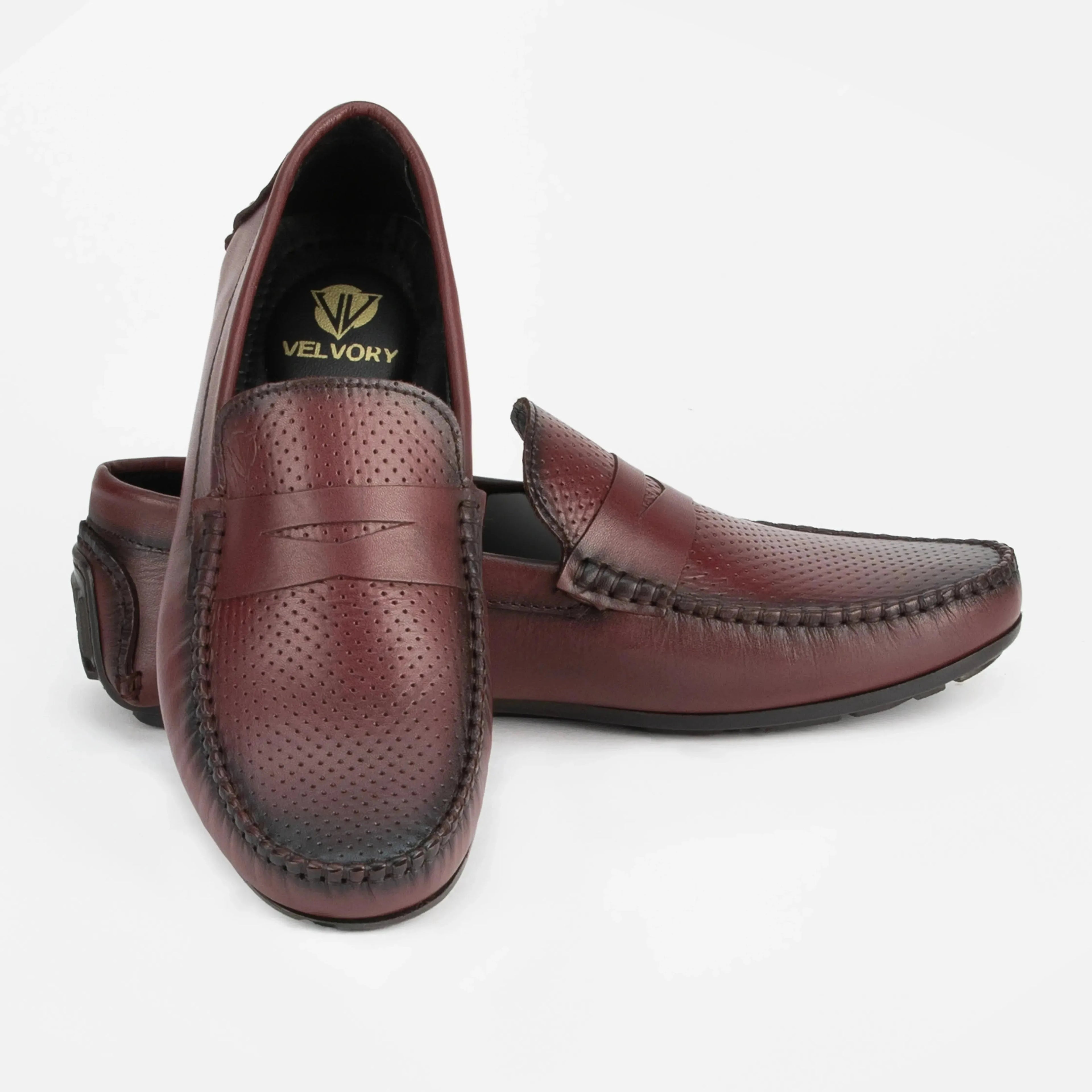 Portofino: Dress Loafers loafer detail view 8 – VELVORY men's footwear India