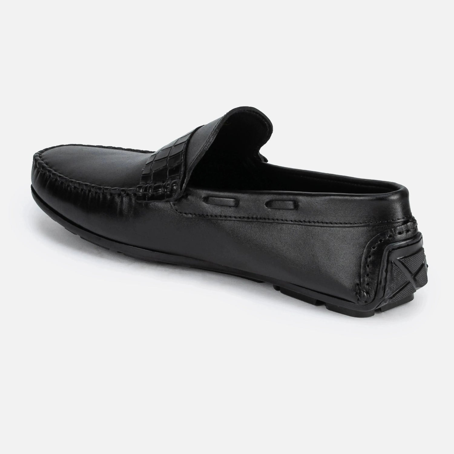 Positano: loafer loafer front view – VELVORY premium men's leather shoes India