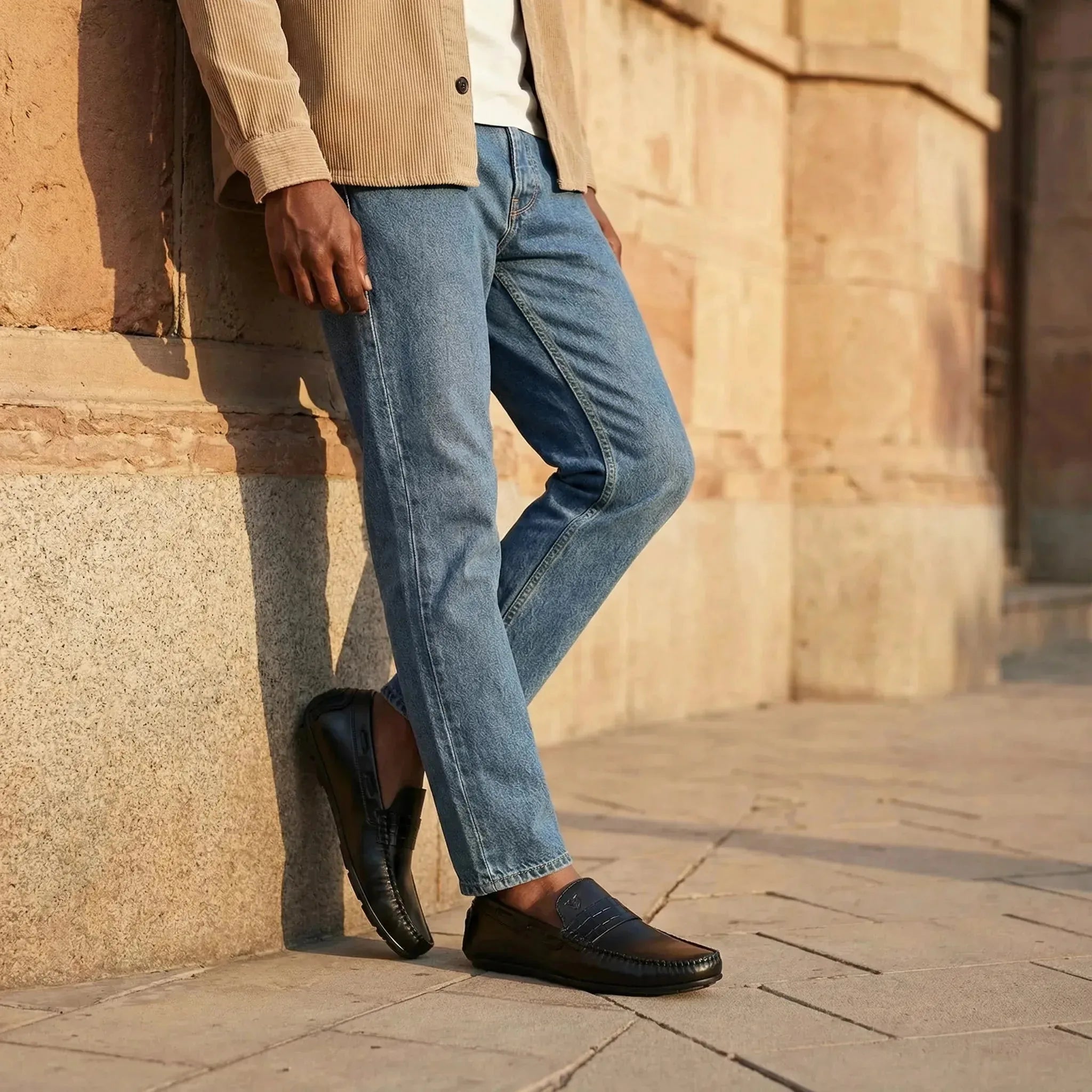 Positano: loafer loafer rubber sole – VELVORY durable men's footwear India
